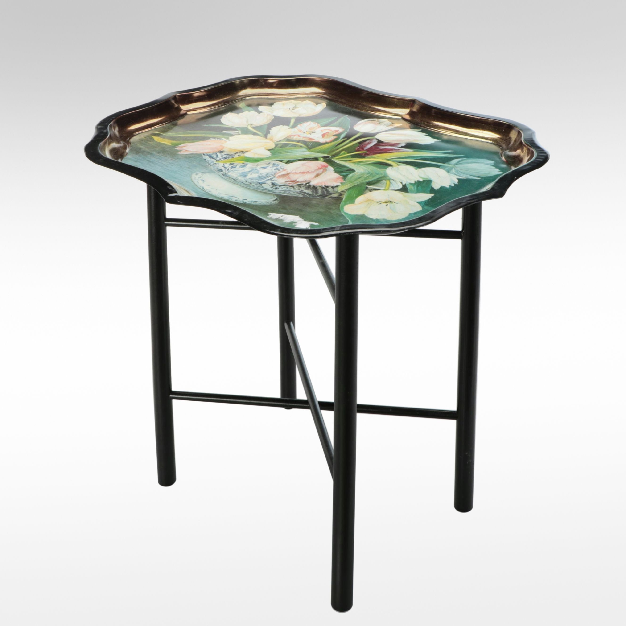 Keller Charles Painted Accent Table