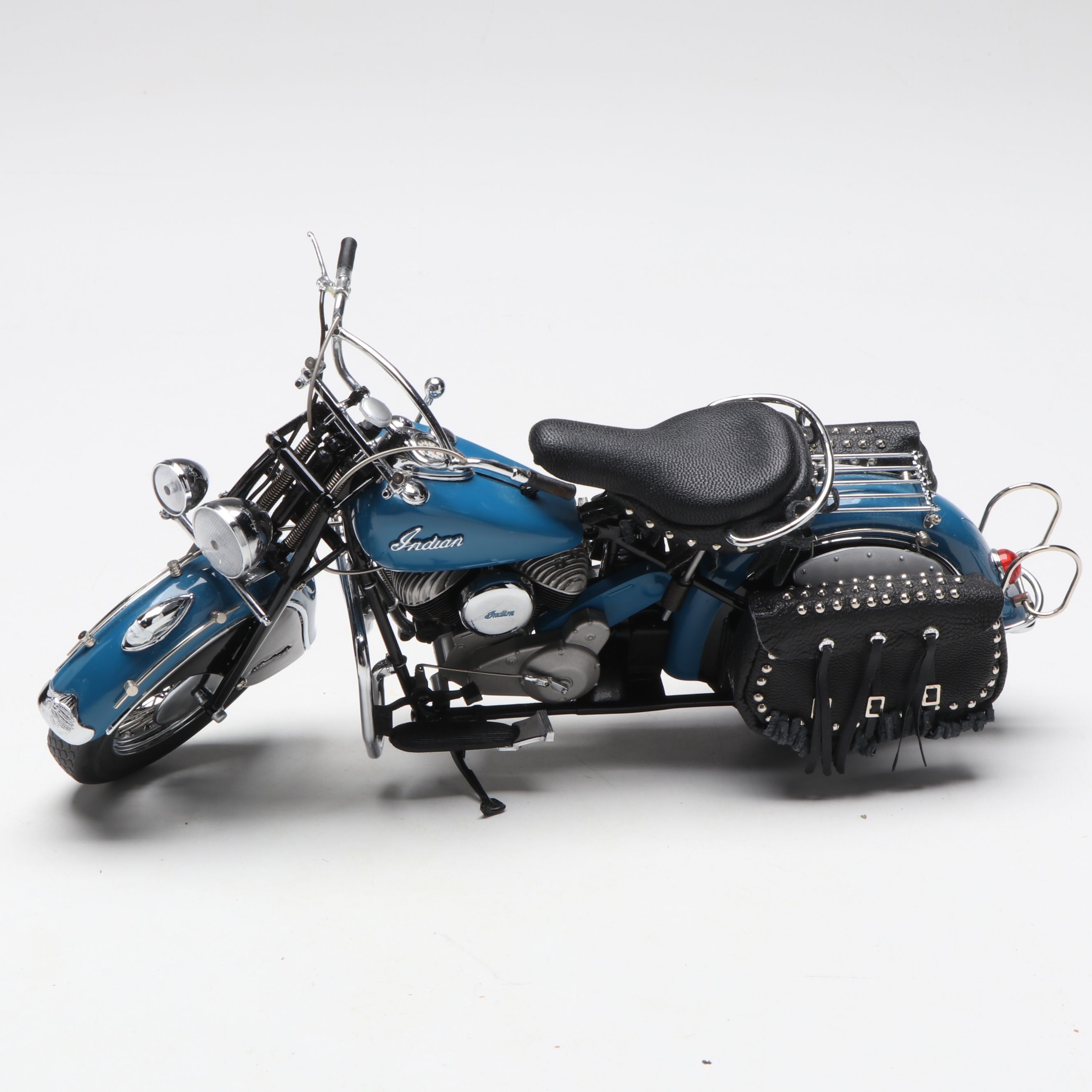 The Danbury Mint Diecast Model 1942 and 1948 Indian Motorcycles
