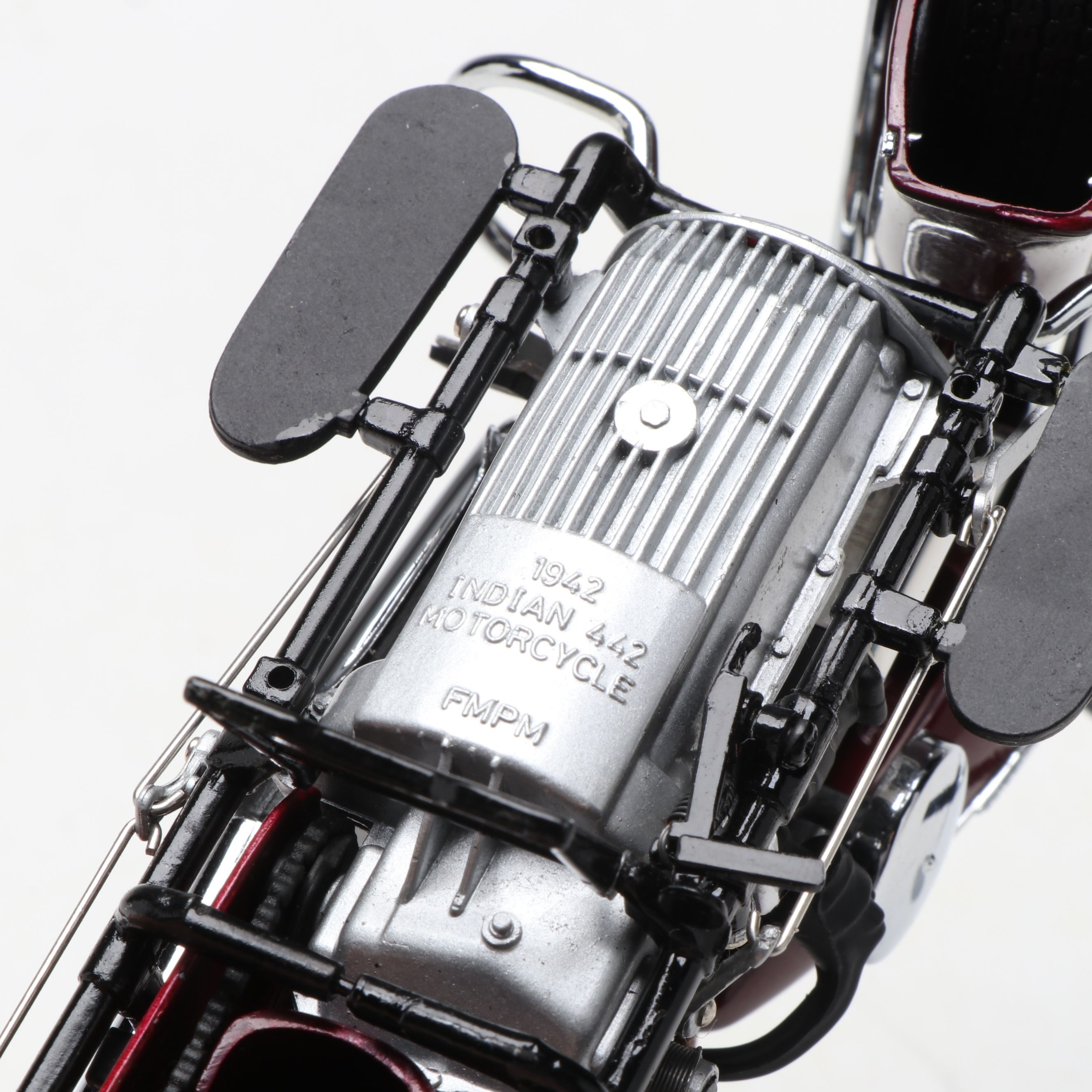 The Danbury Mint Diecast Model 1942 and 1948 Indian Motorcycles