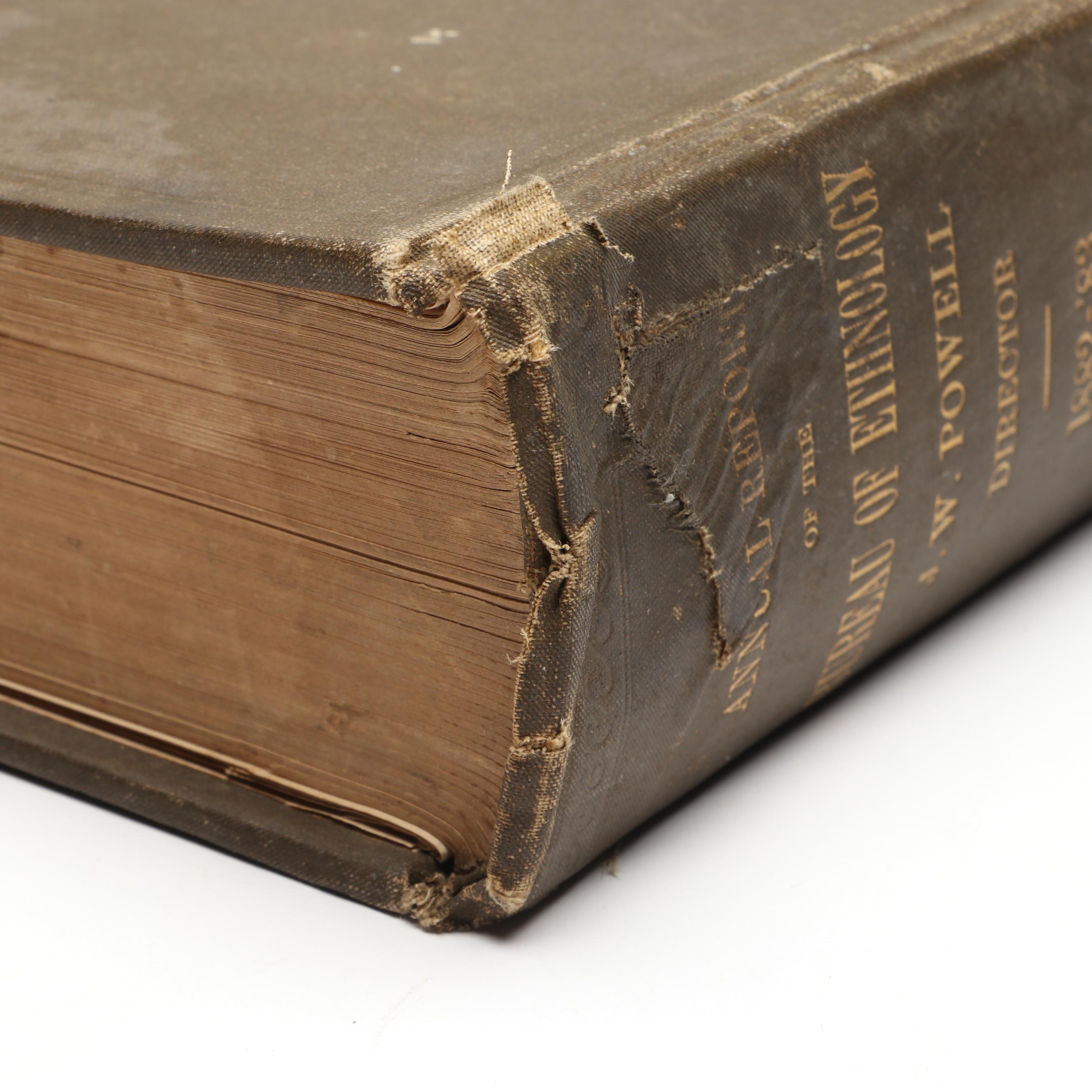 "Fourth Annual Report of the Bureau of Ethnology" by J. W. Powell, 1886