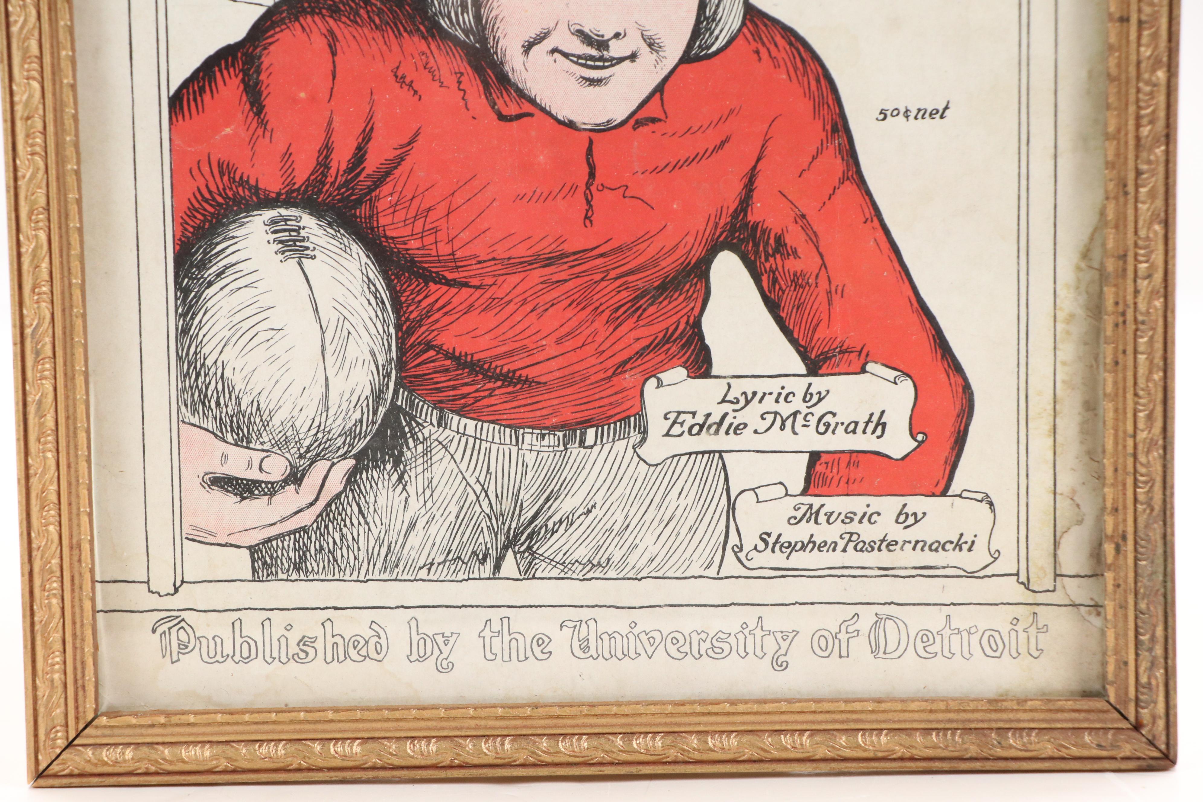 Lithograph and Halftone Sheet Music Cover Prints, Early 20th Century