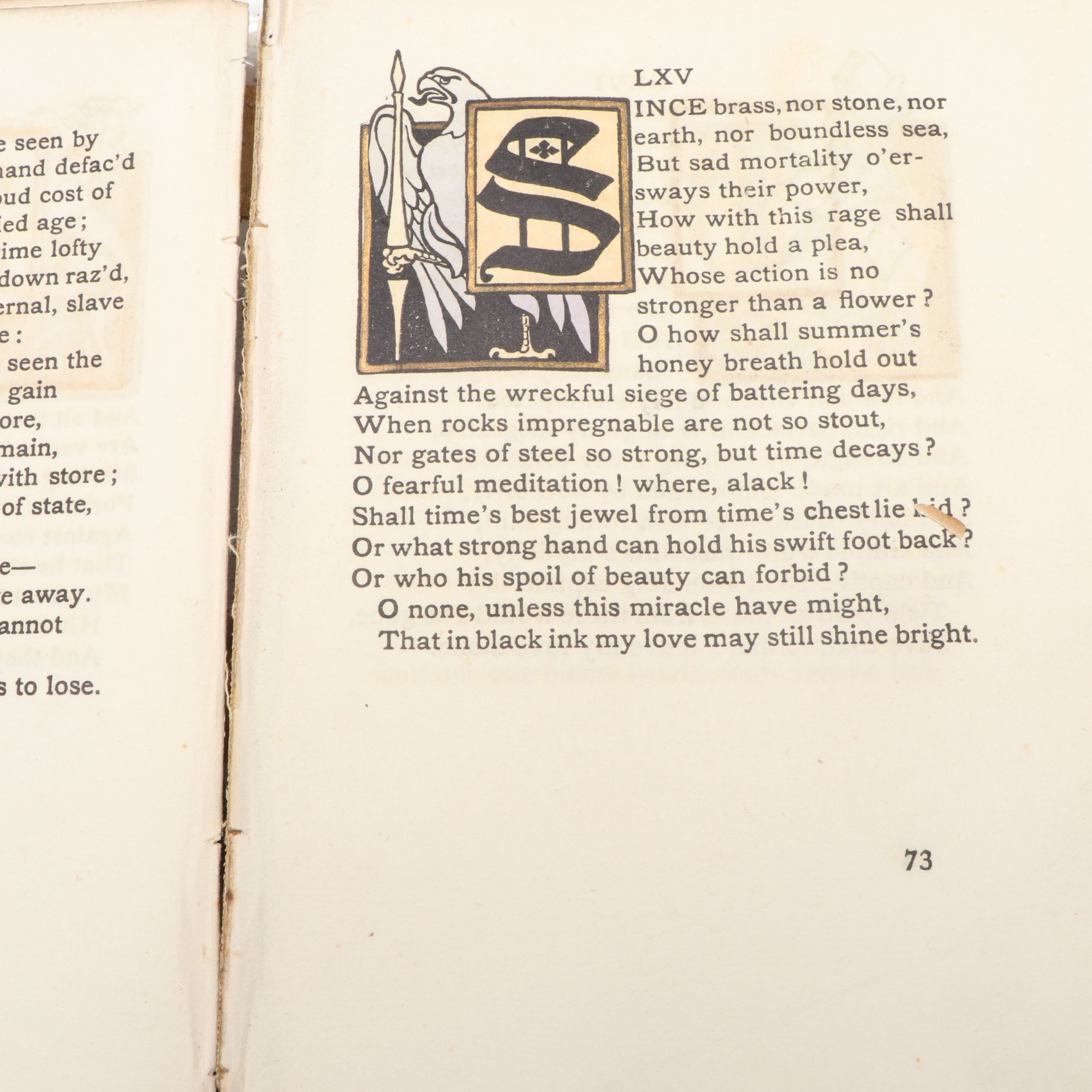 Signed Limited Edition "The Sonnets of Shakespeare" by Elbert Hubbard, 1899