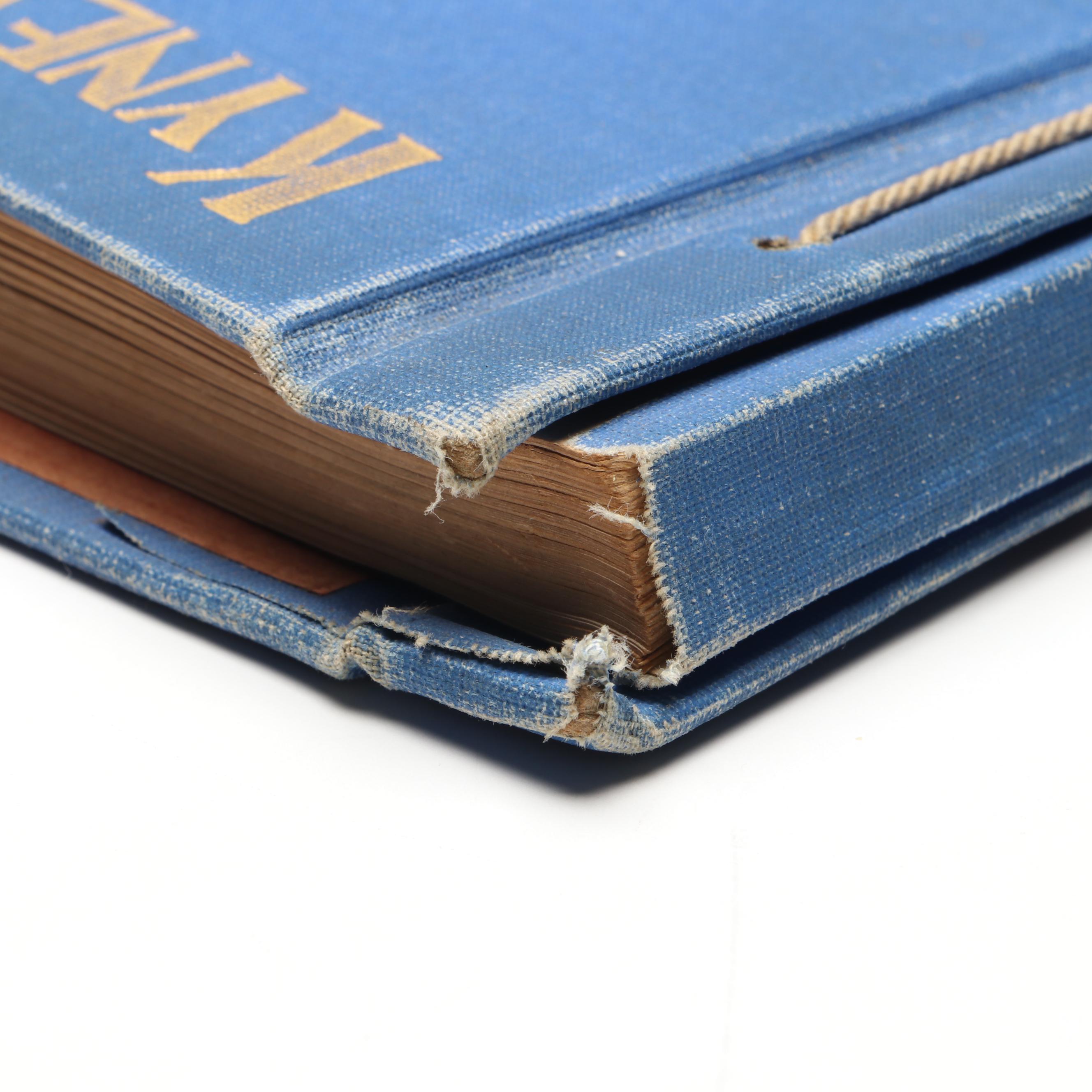 "Kynewisbok" University of Denver Yearbook Signed by Rev. Dr. Henry A. Buchtel