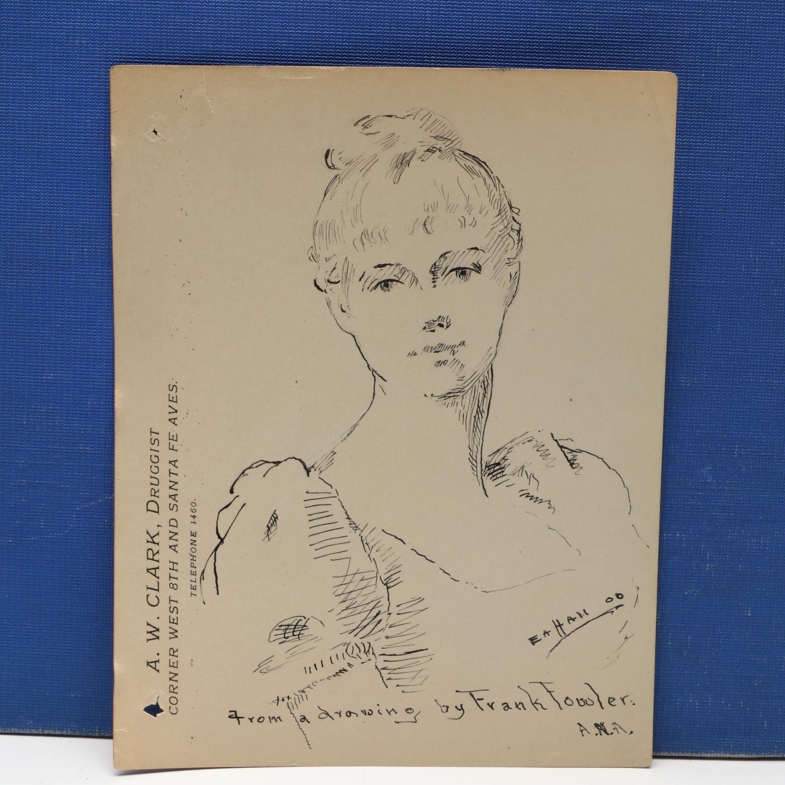 "Kynewisbok" University of Denver Yearbook Signed by Rev. Dr. Henry A. Buchtel