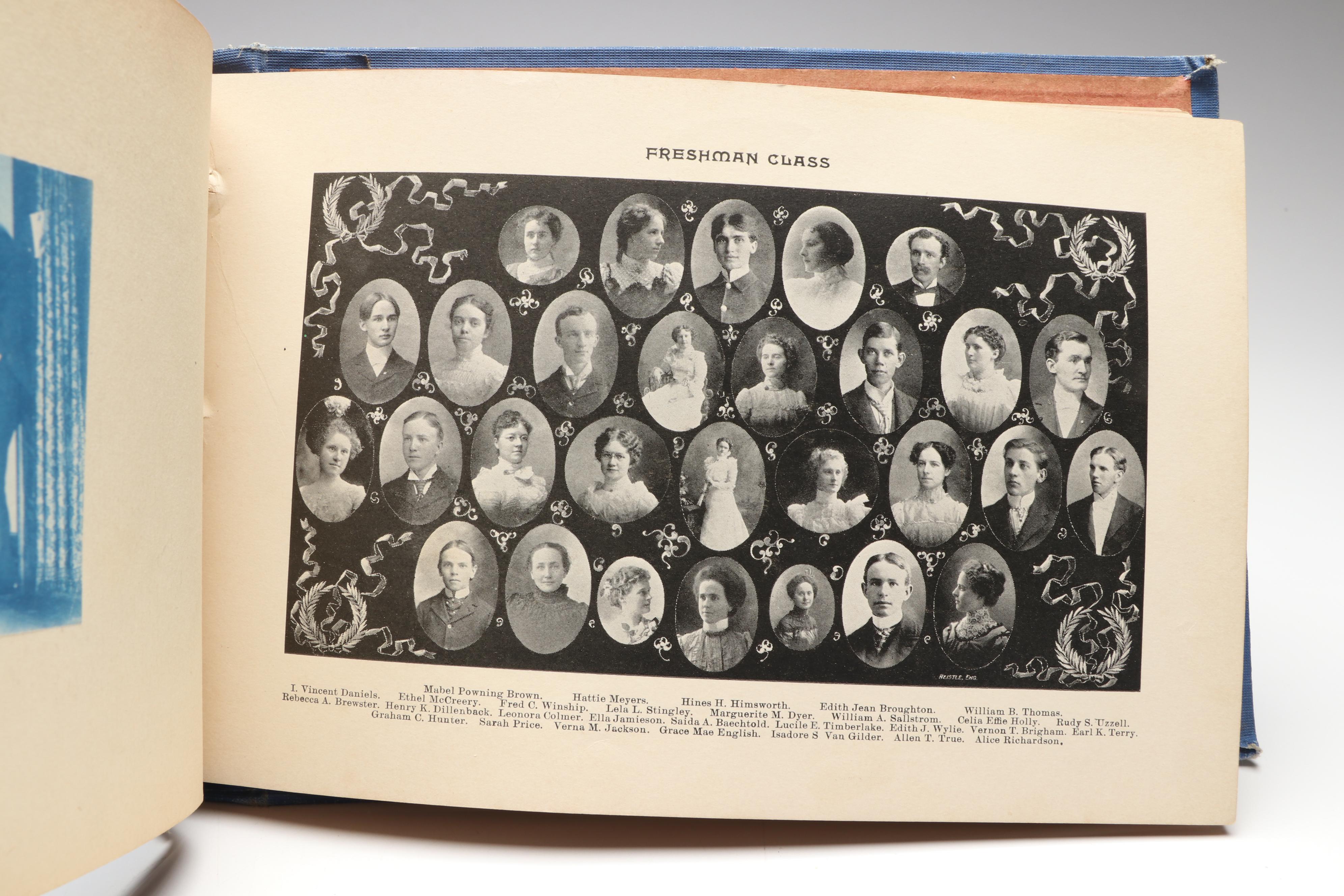 "Kynewisbok" University of Denver Yearbook Signed by Rev. Dr. Henry A. Buchtel