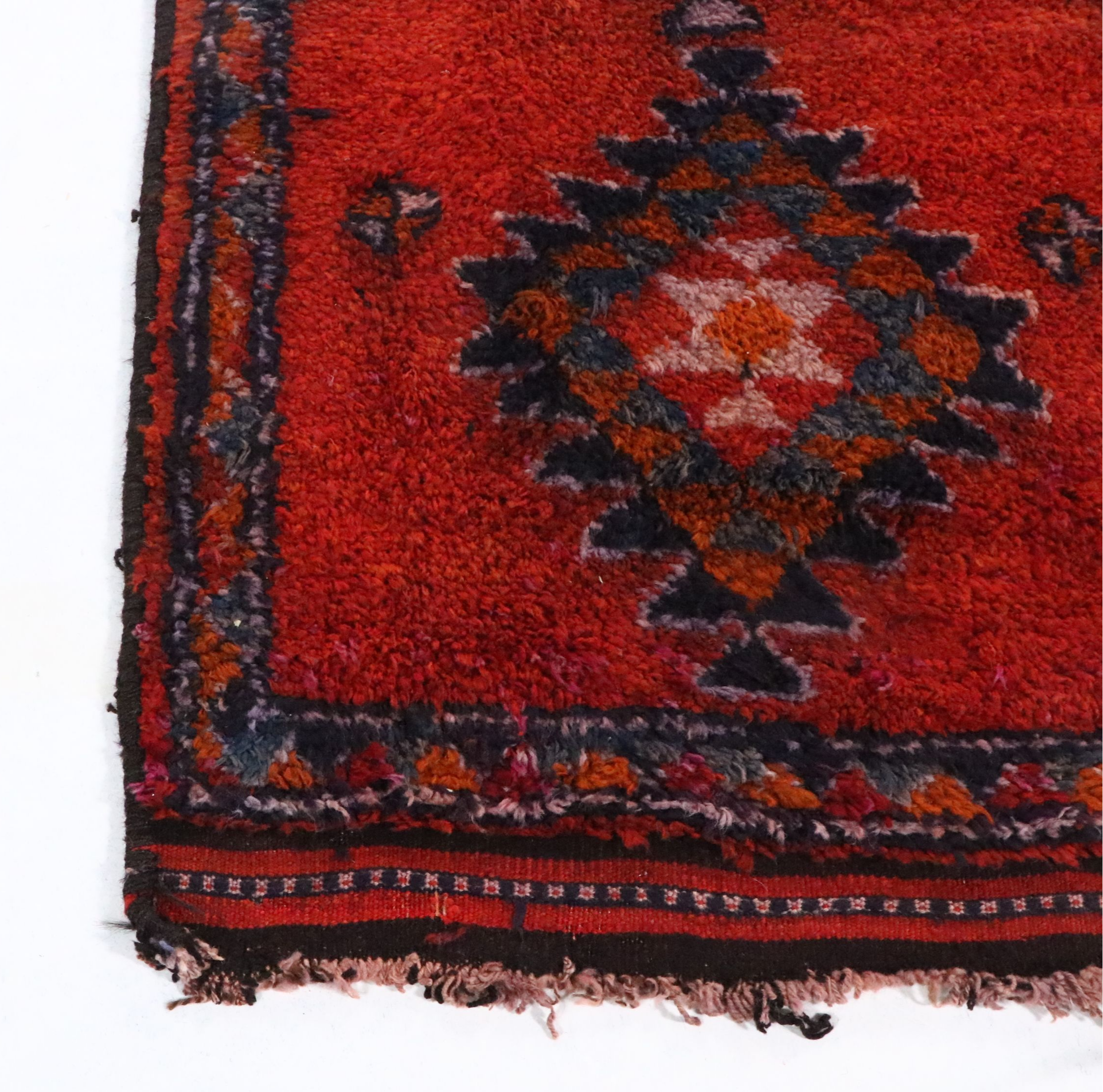 3'1 x 12'6 Hand-Knotted Turkish Village Carpet Runner Long Rug