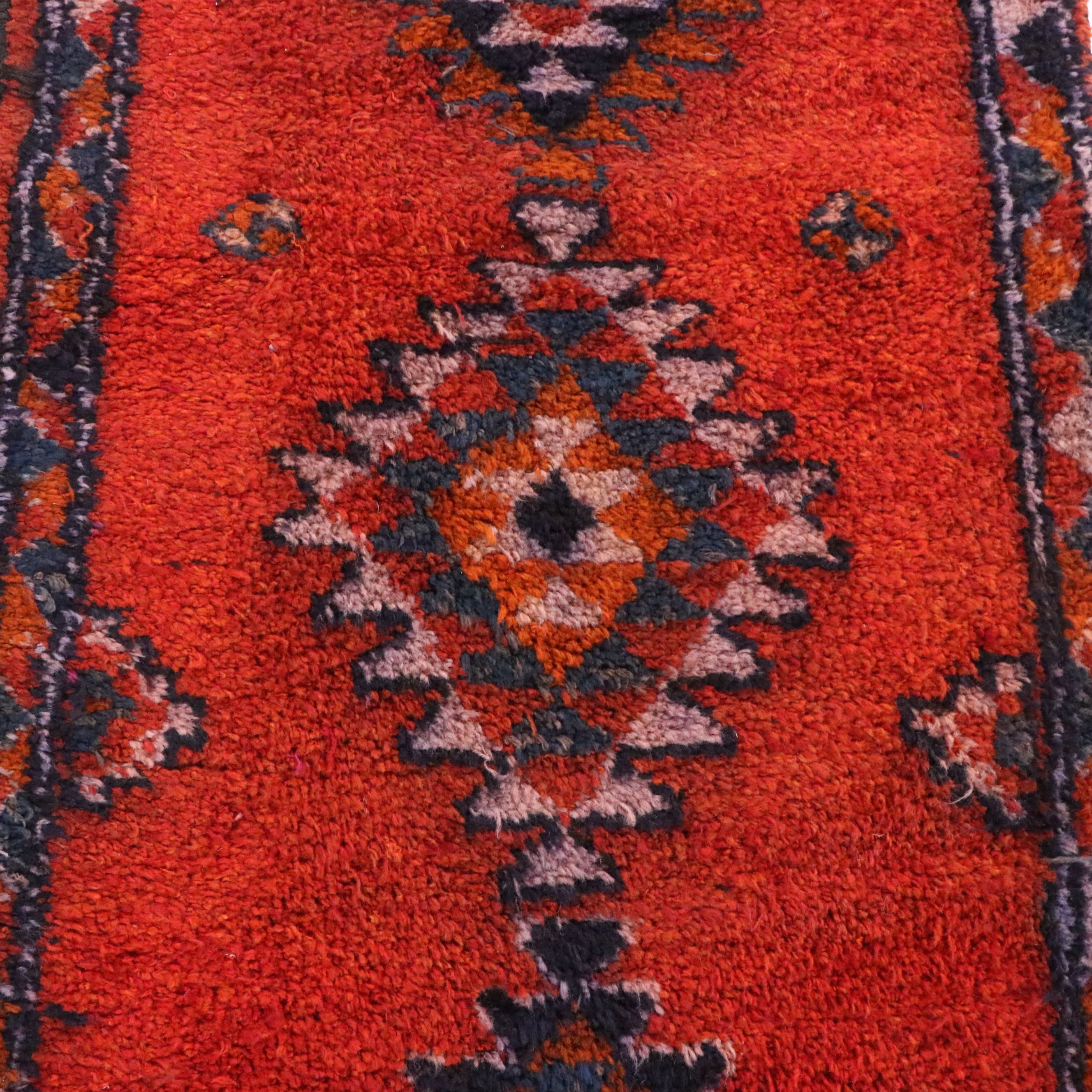 3'1 x 12'6 Hand-Knotted Turkish Village Carpet Runner Long Rug