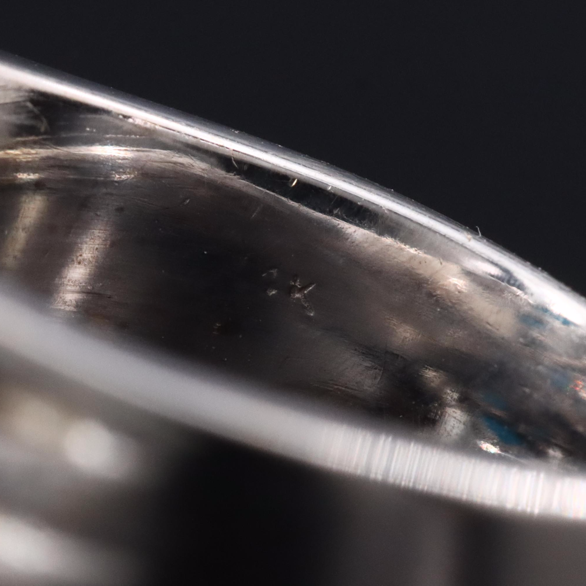 14K Turquoise and Diamond Ring