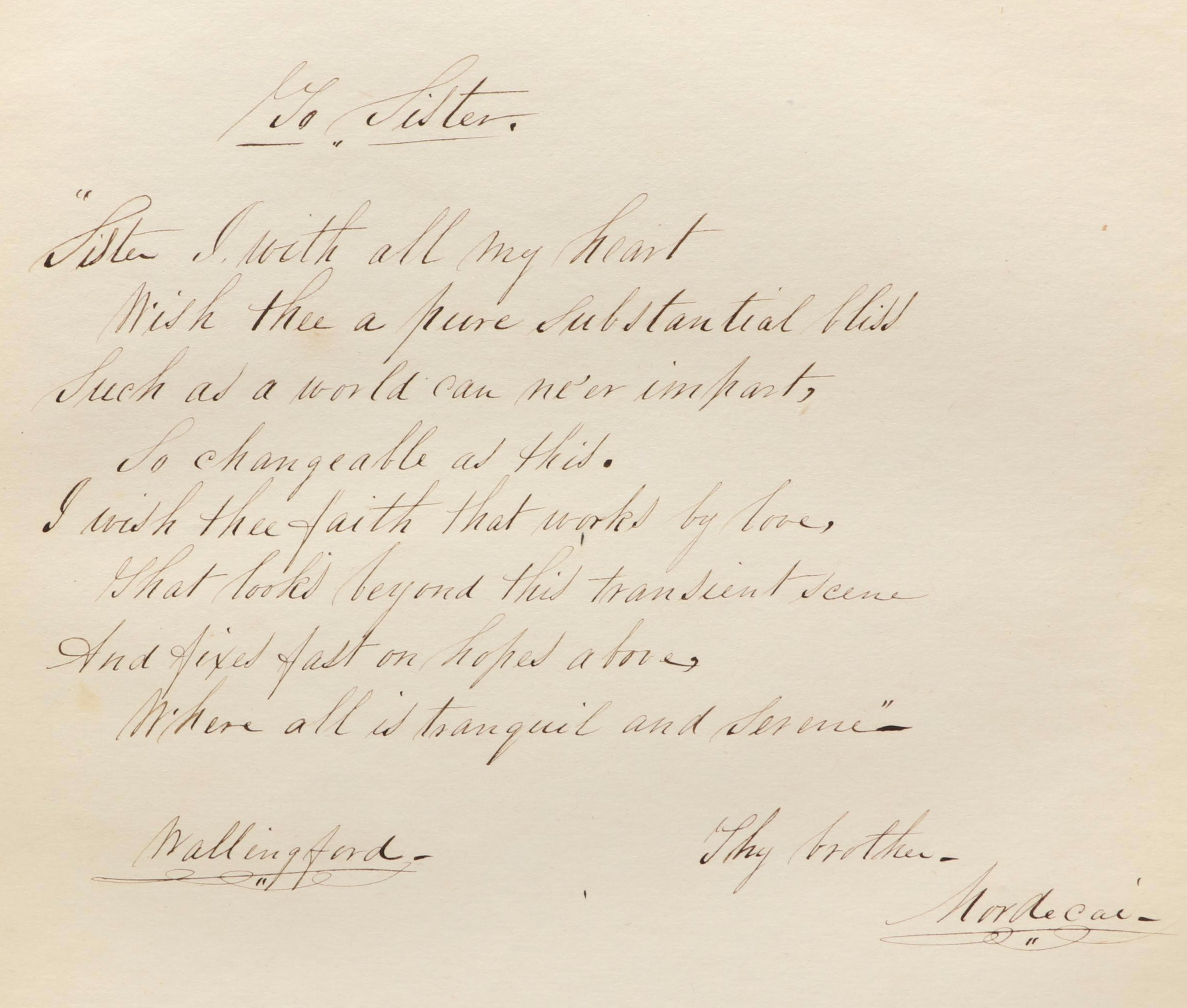 "Album of Pearls" Antique Autograph Book with Pictorial Engravings, Mid-19th C.