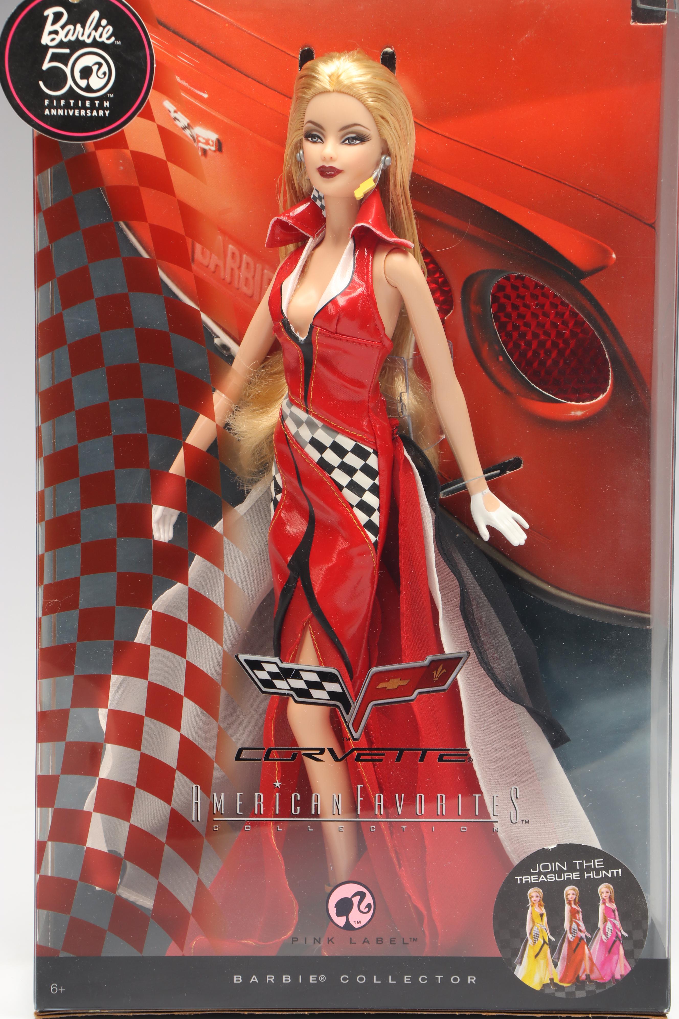 Barbie Pink Label American Favorites Collection "Corvette" Doll