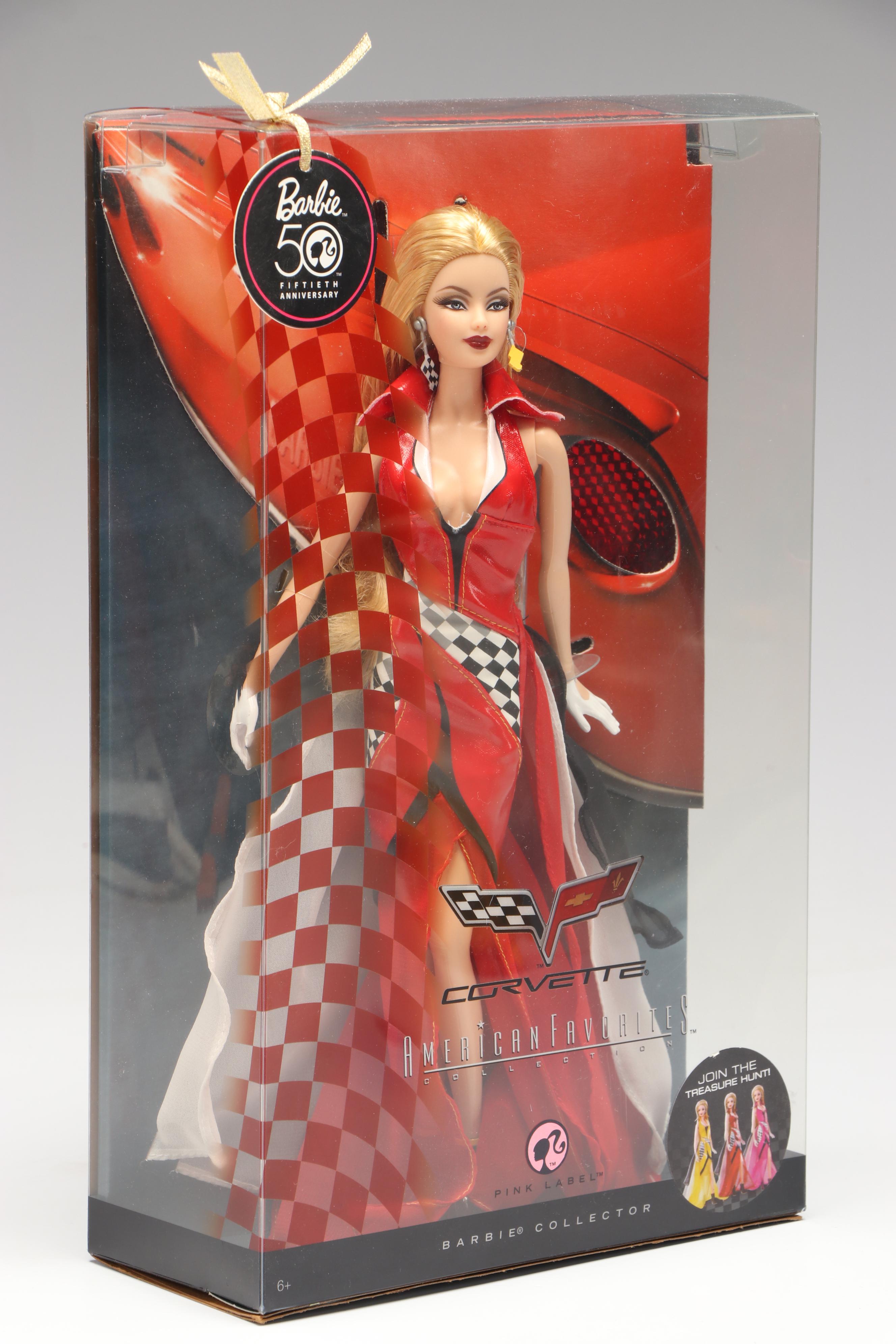 Barbie Pink Label American Favorites Collection "Corvette" Doll