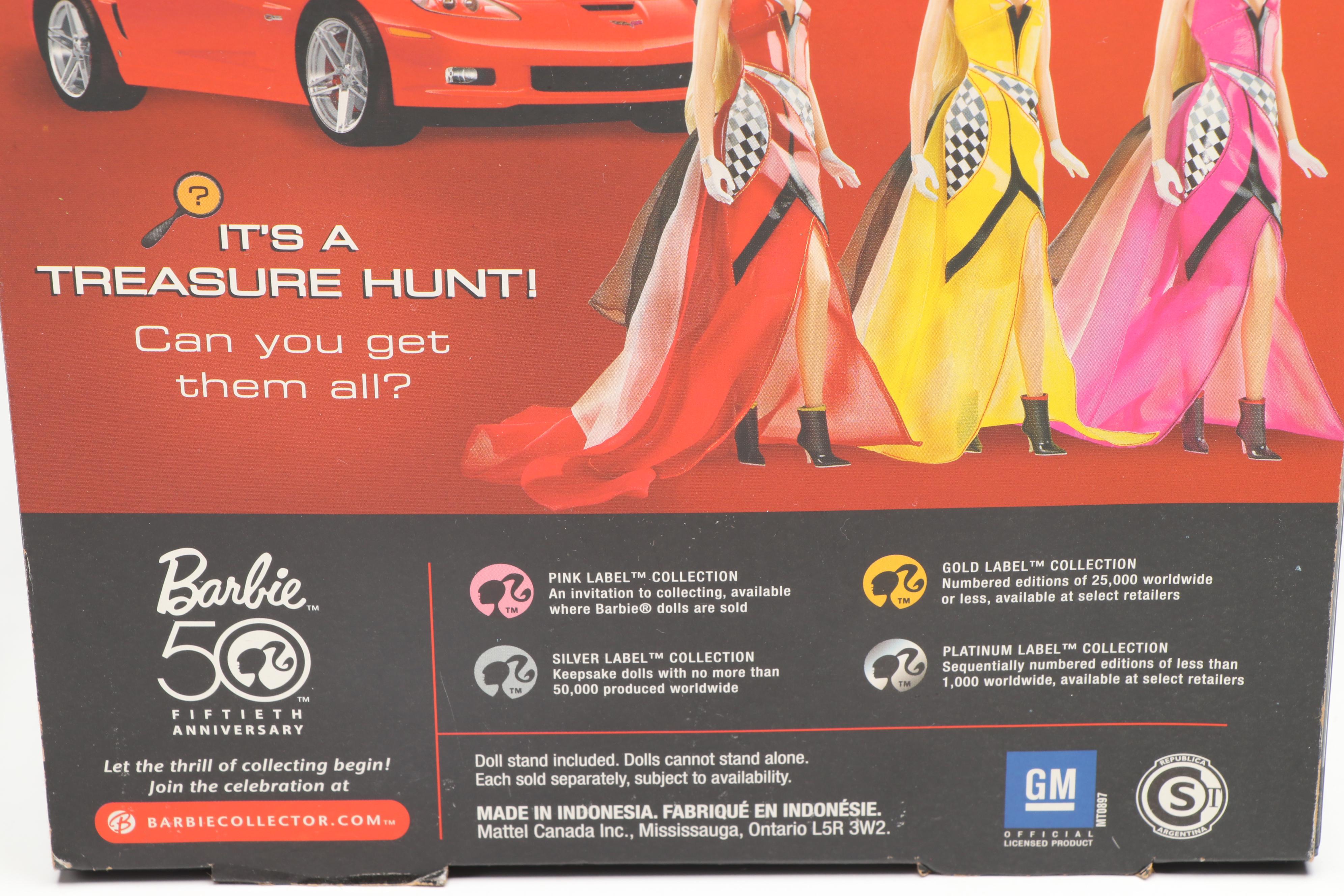 Barbie Pink Label American Favorites Collection "Corvette" Doll