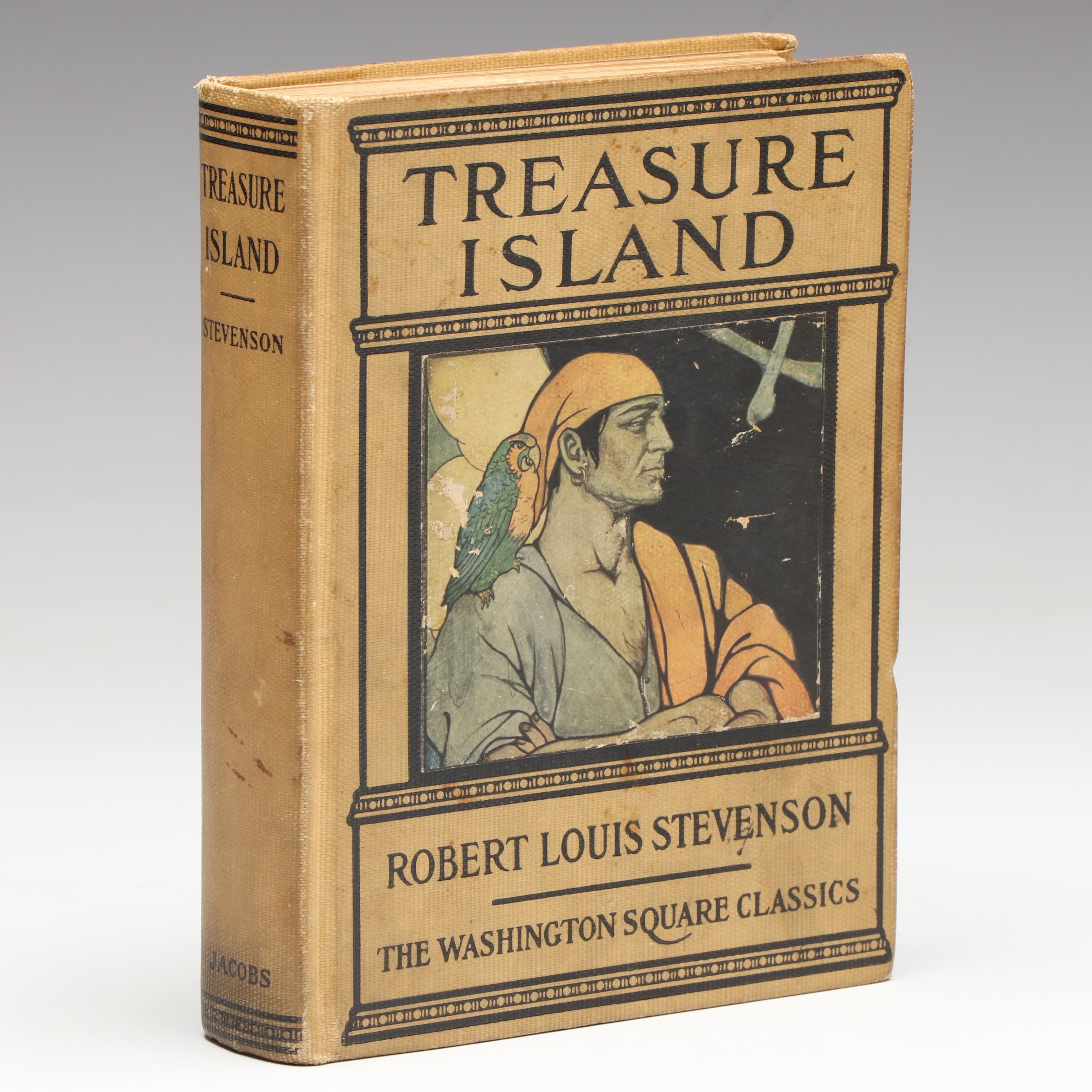 Elenore Plaisted Abbott Illustrated "Treasure Island" by Robert Louis Stevenson