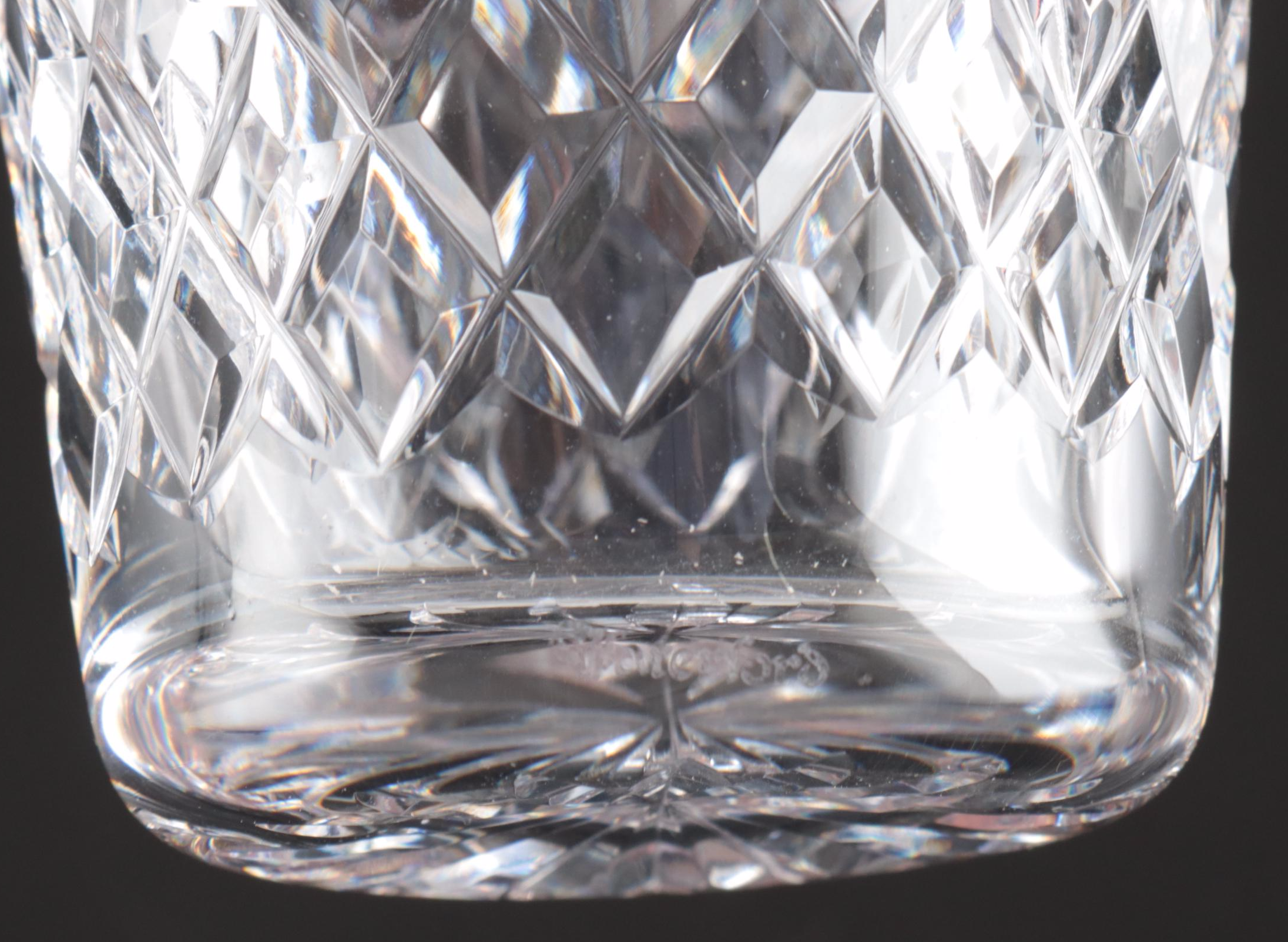 Waterford "Maeve" Crystal Flat Tumblers