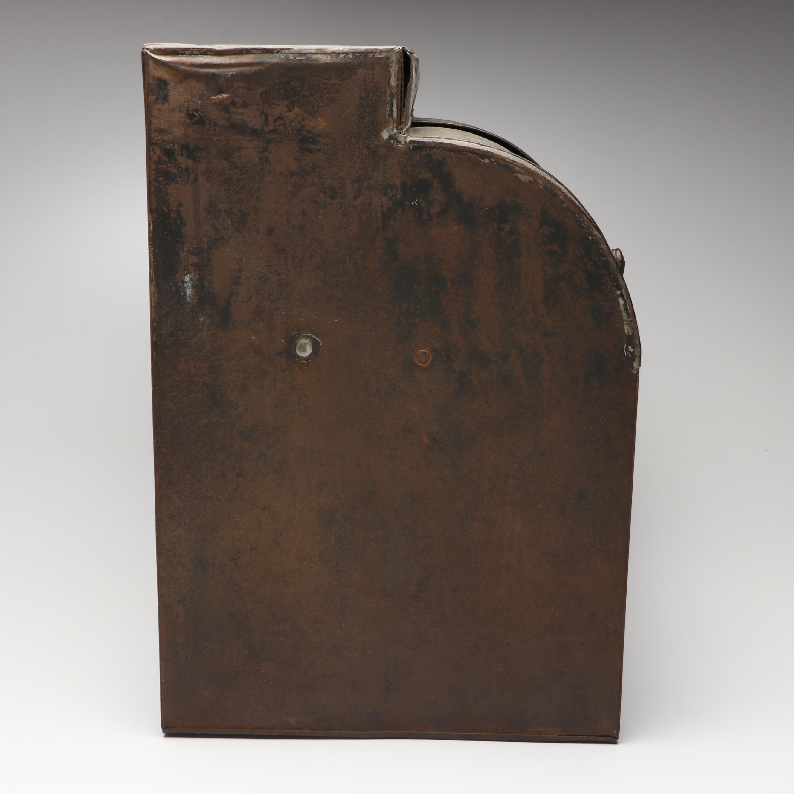 Gunpowder Tea Metal Store Display Canister, Late 19th Century