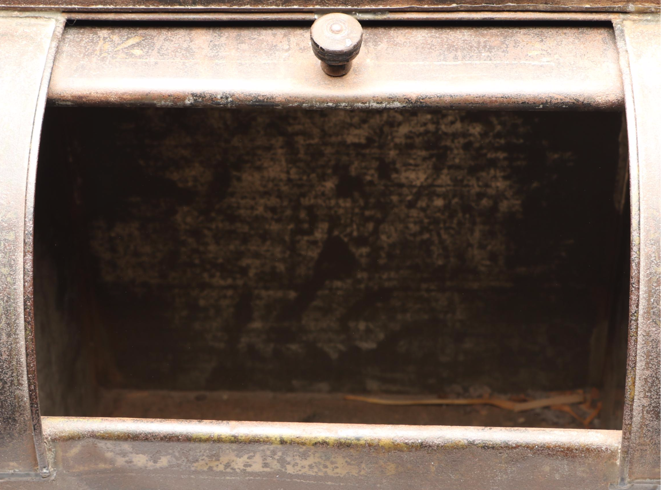 Gunpowder Tea Metal Store Display Canister, Late 19th Century