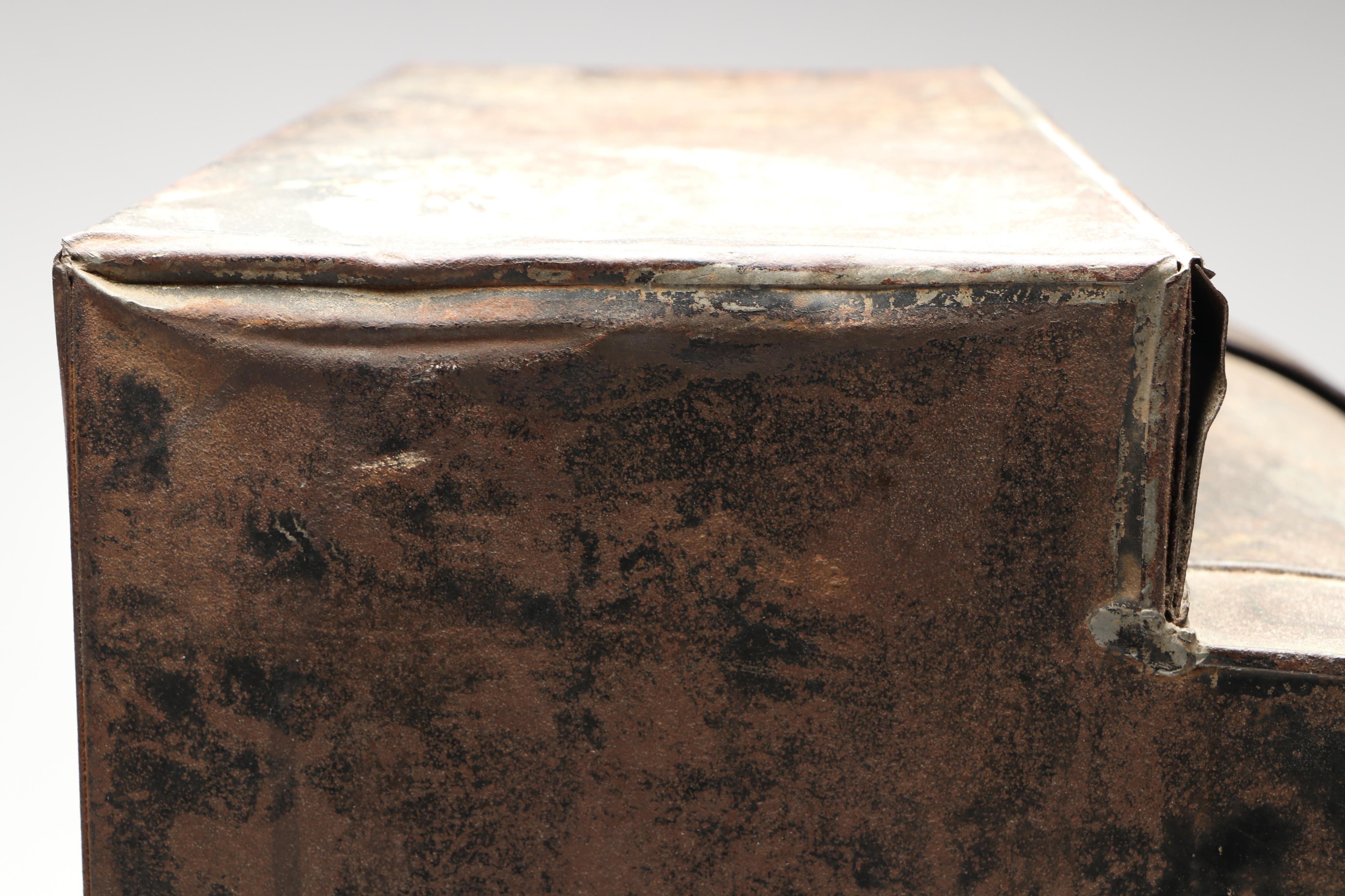 Gunpowder Tea Metal Store Display Canister, Late 19th Century