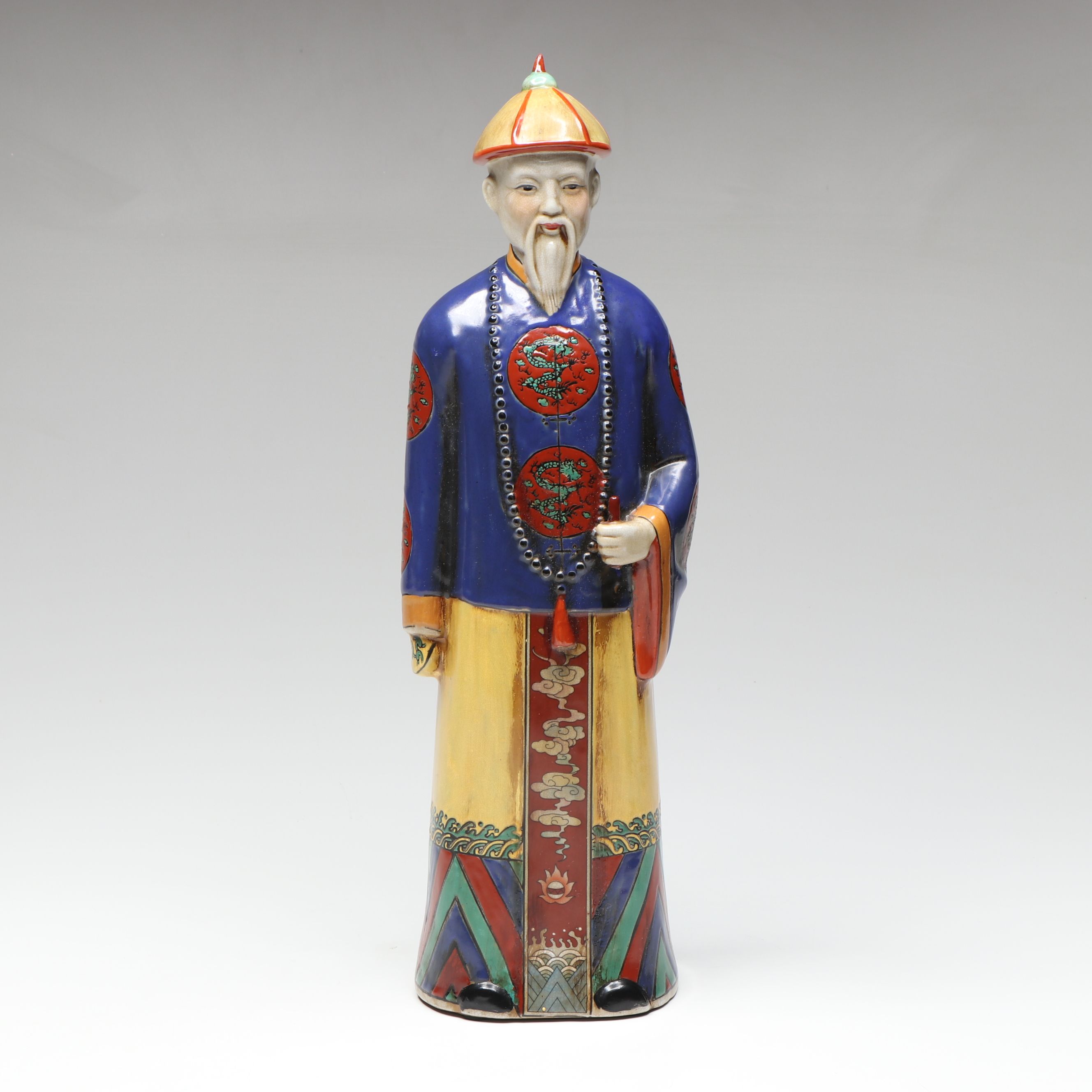 Porcelain Chinese Man