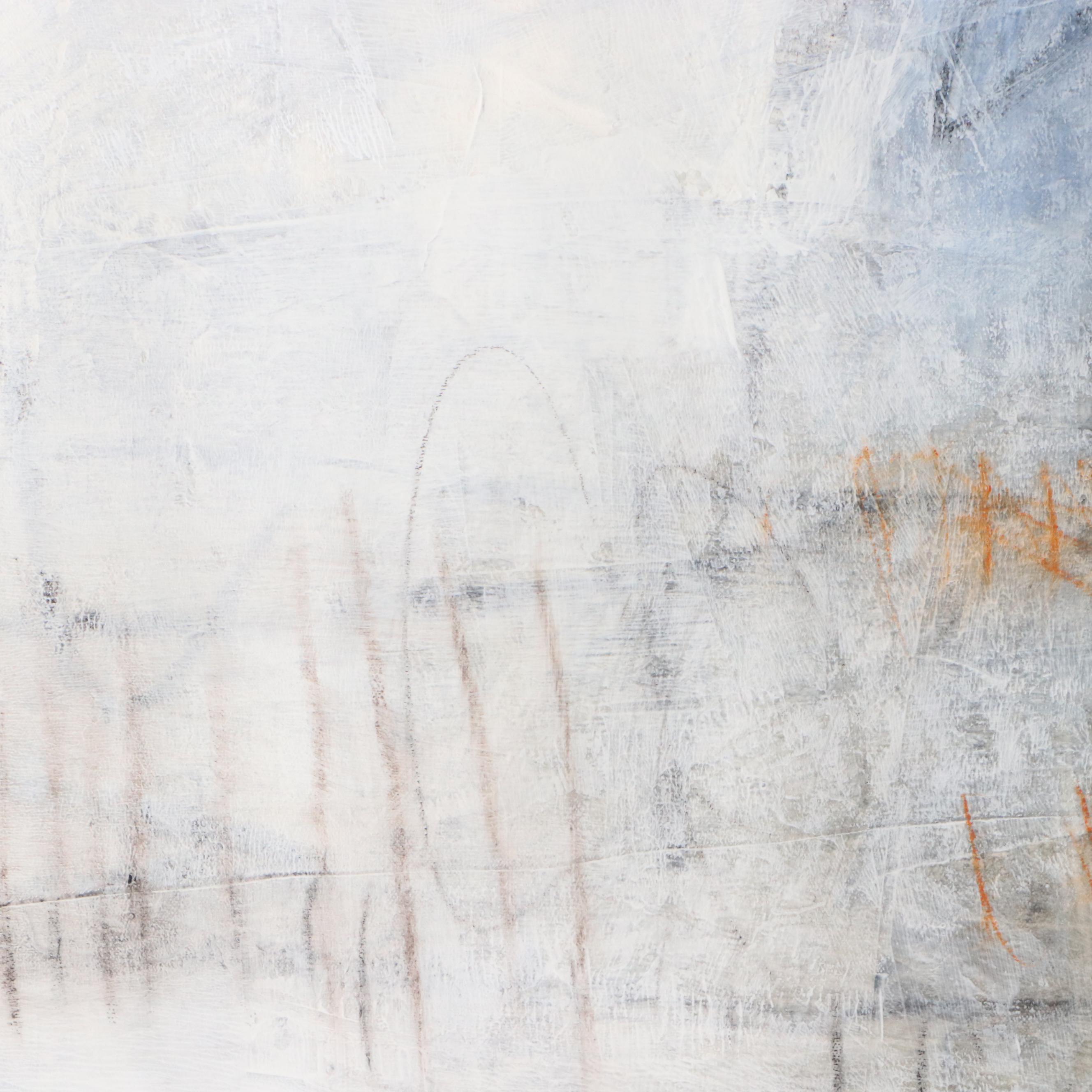 Ursula Brenner Abstract Mixed Media Painting, 21st Century