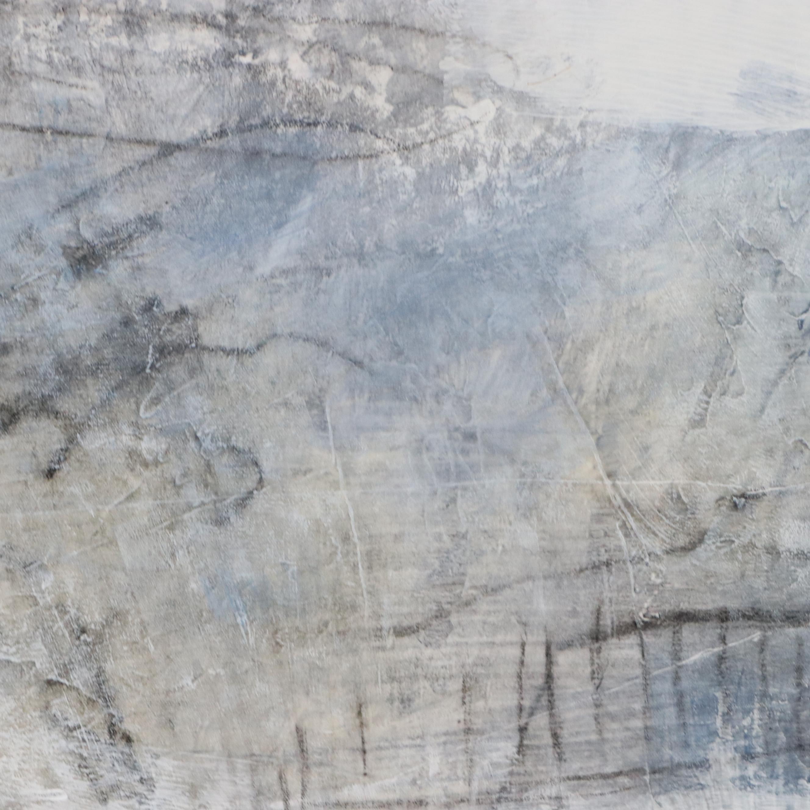 Ursula Brenner Abstract Mixed Media Painting, 21st Century