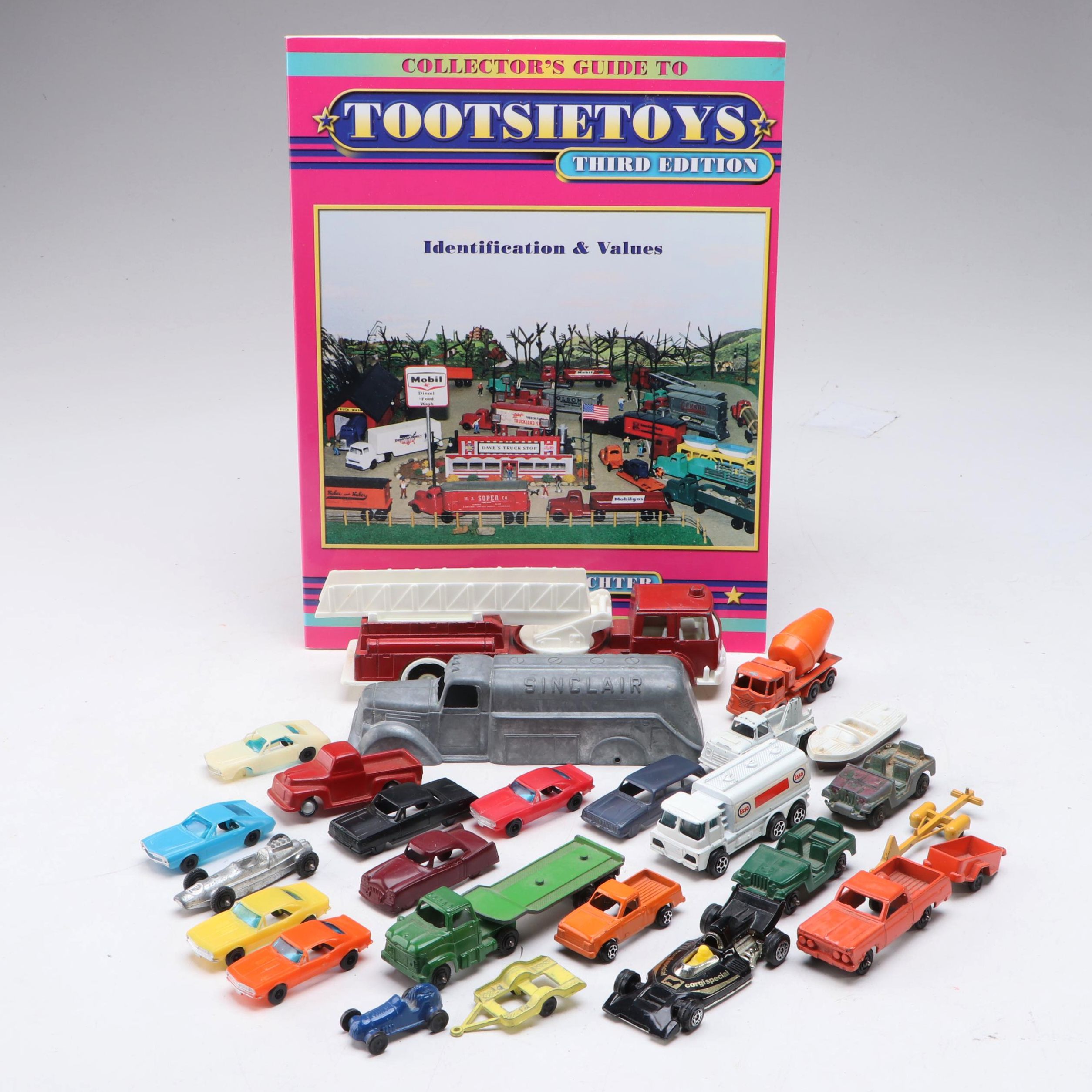 TootsieToy "El Camino" with Other Toy Cars and Collector's Guide