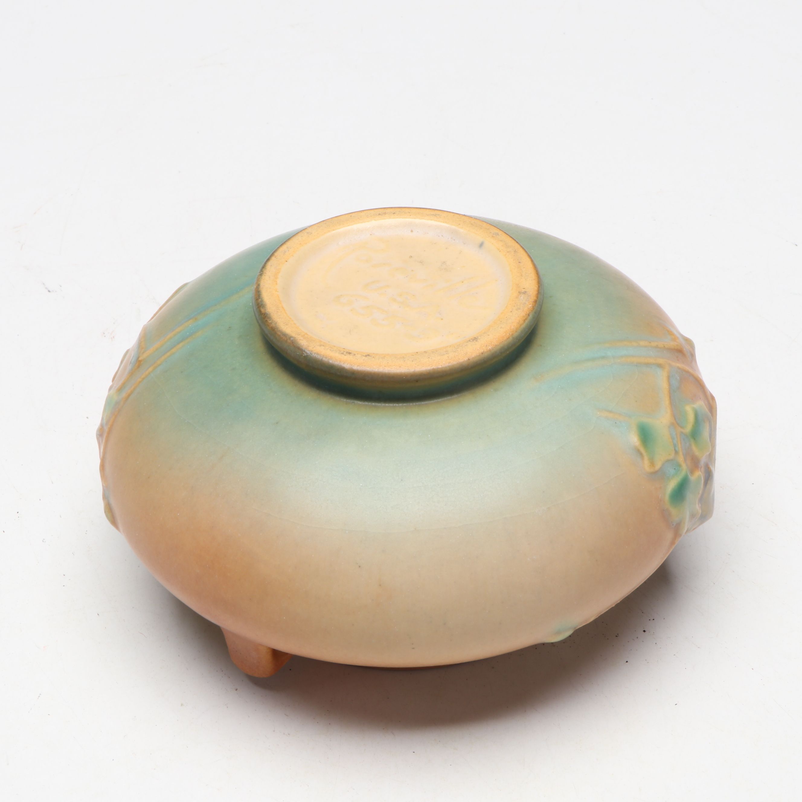 Roseville Pottery "Columbine" Planter with Cornucopia Vase