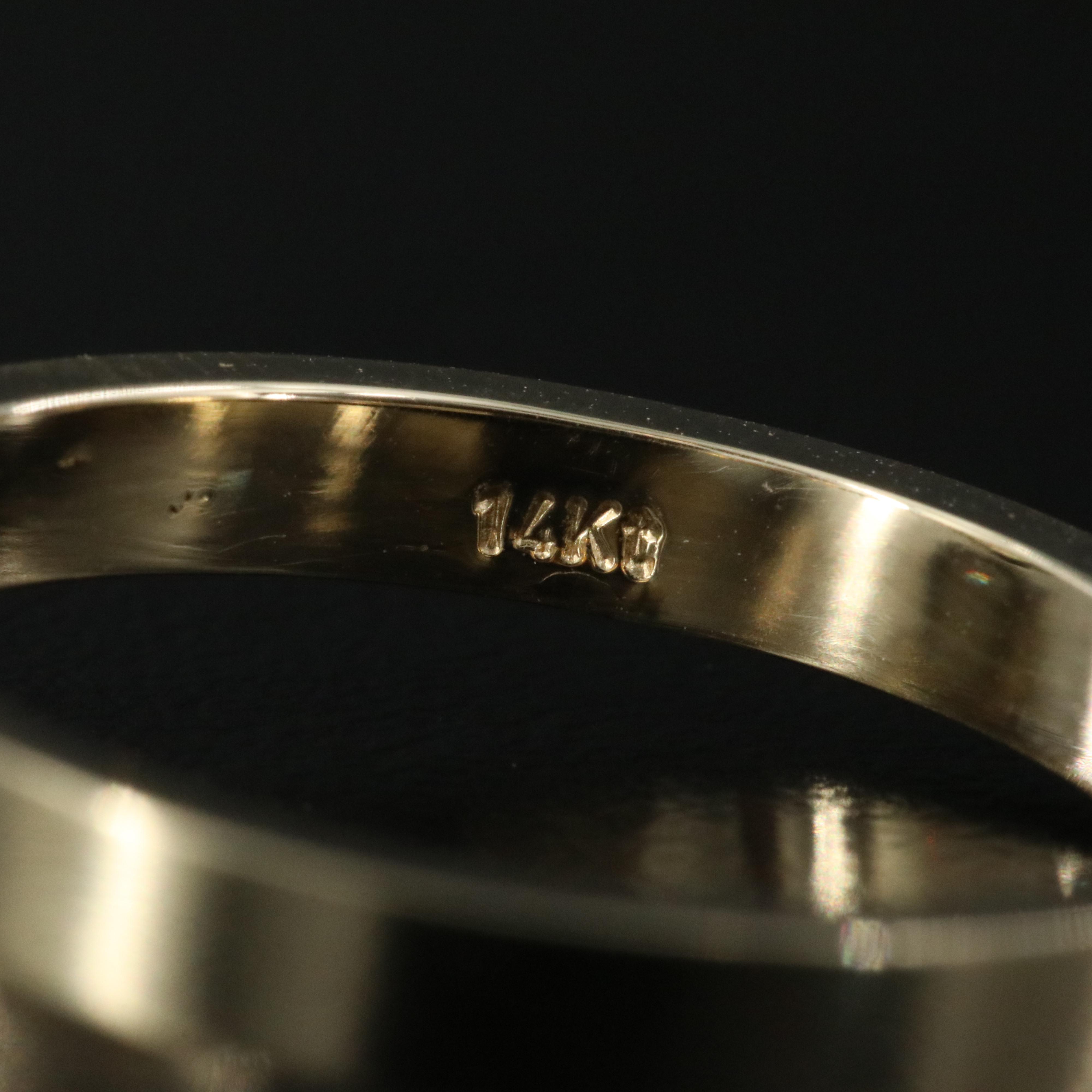 14K 3.22 CT Diamond Ring with IGI Jewelry Report