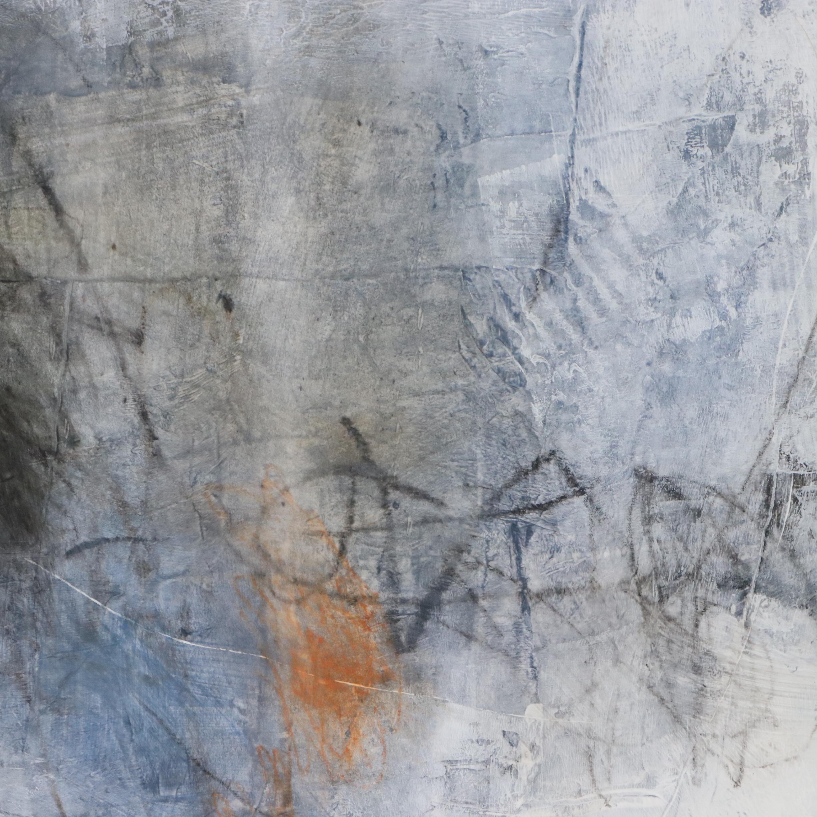 Ursula Brenner Abstract Mixed Media Painting, 21st Century