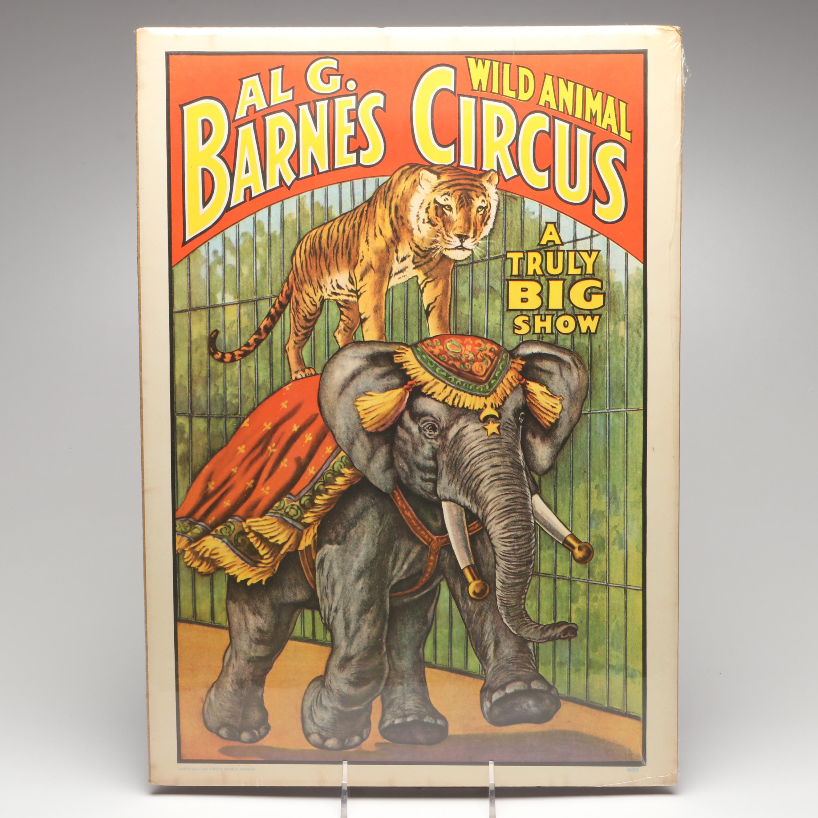 Barnum & Bailey, Ringling Brothers, and More 1960s Circus World Museum Posters