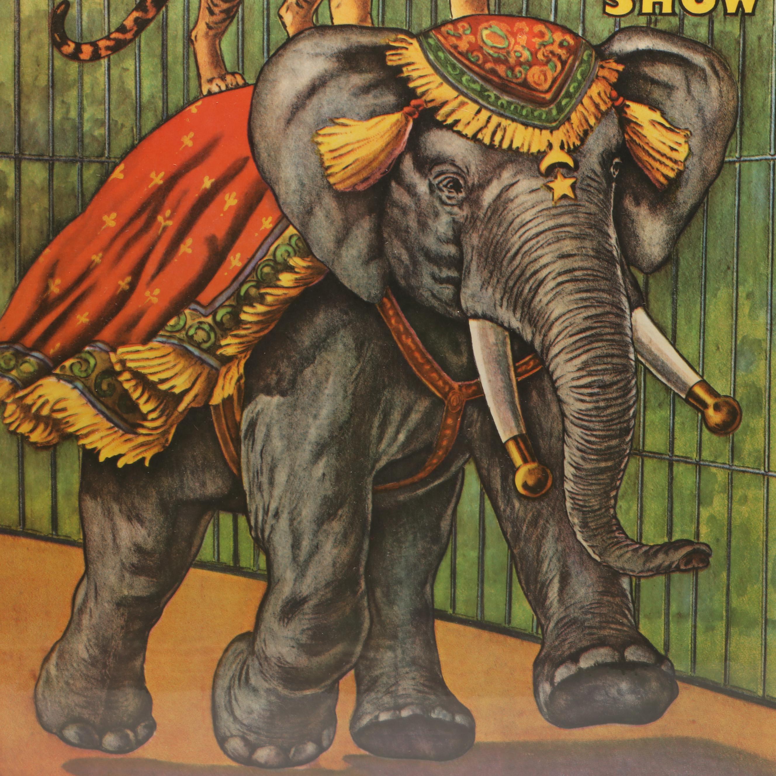 Barnum & Bailey, Ringling Brothers, and More 1960s Circus World Museum Posters