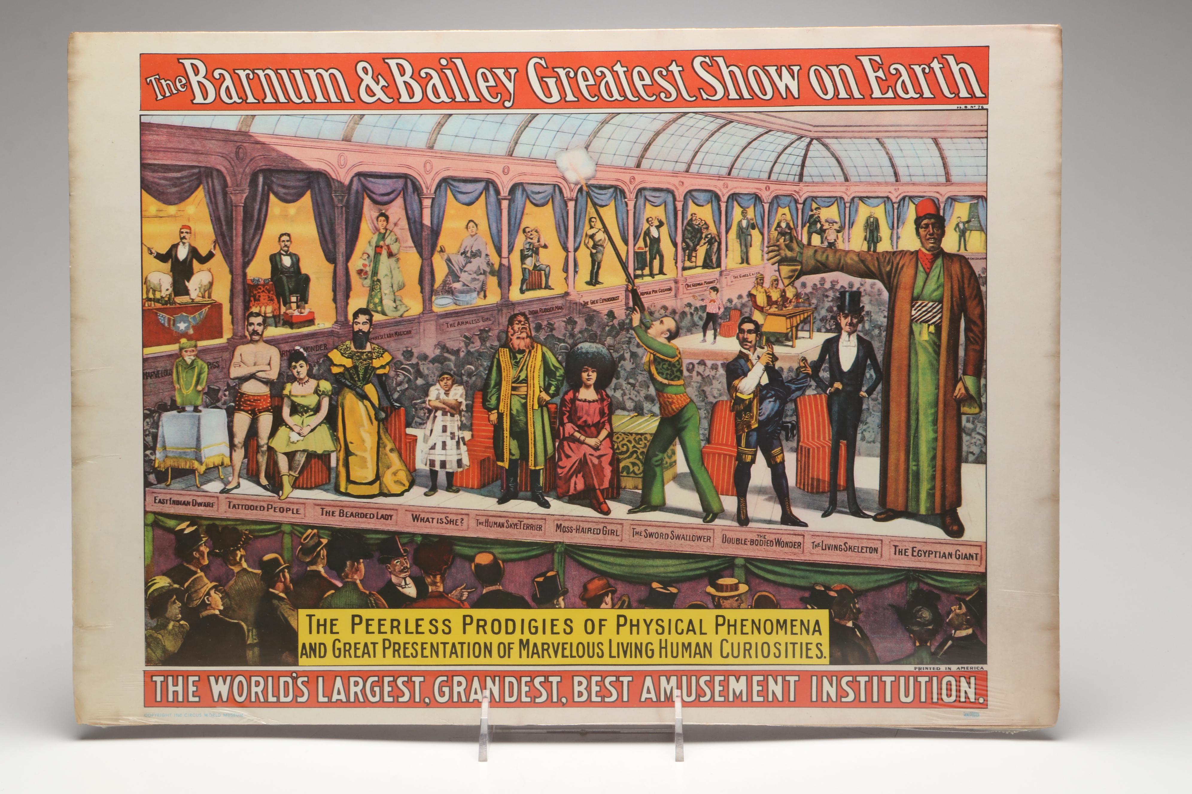 Barnum & Bailey, Ringling Brothers, and More 1960s Circus World Museum Posters