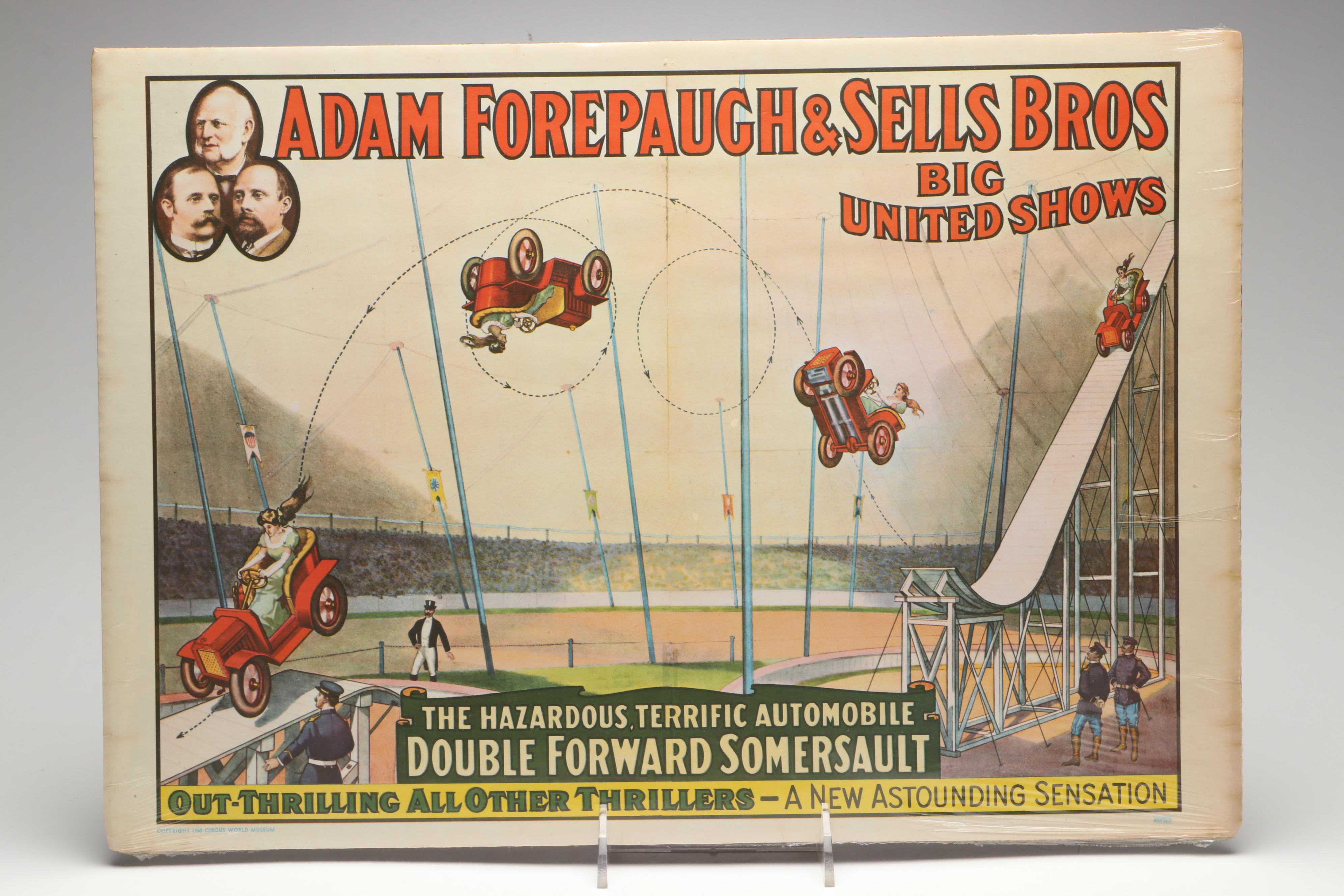 Barnum & Bailey, Ringling Brothers, and More 1960s Circus World Museum Posters