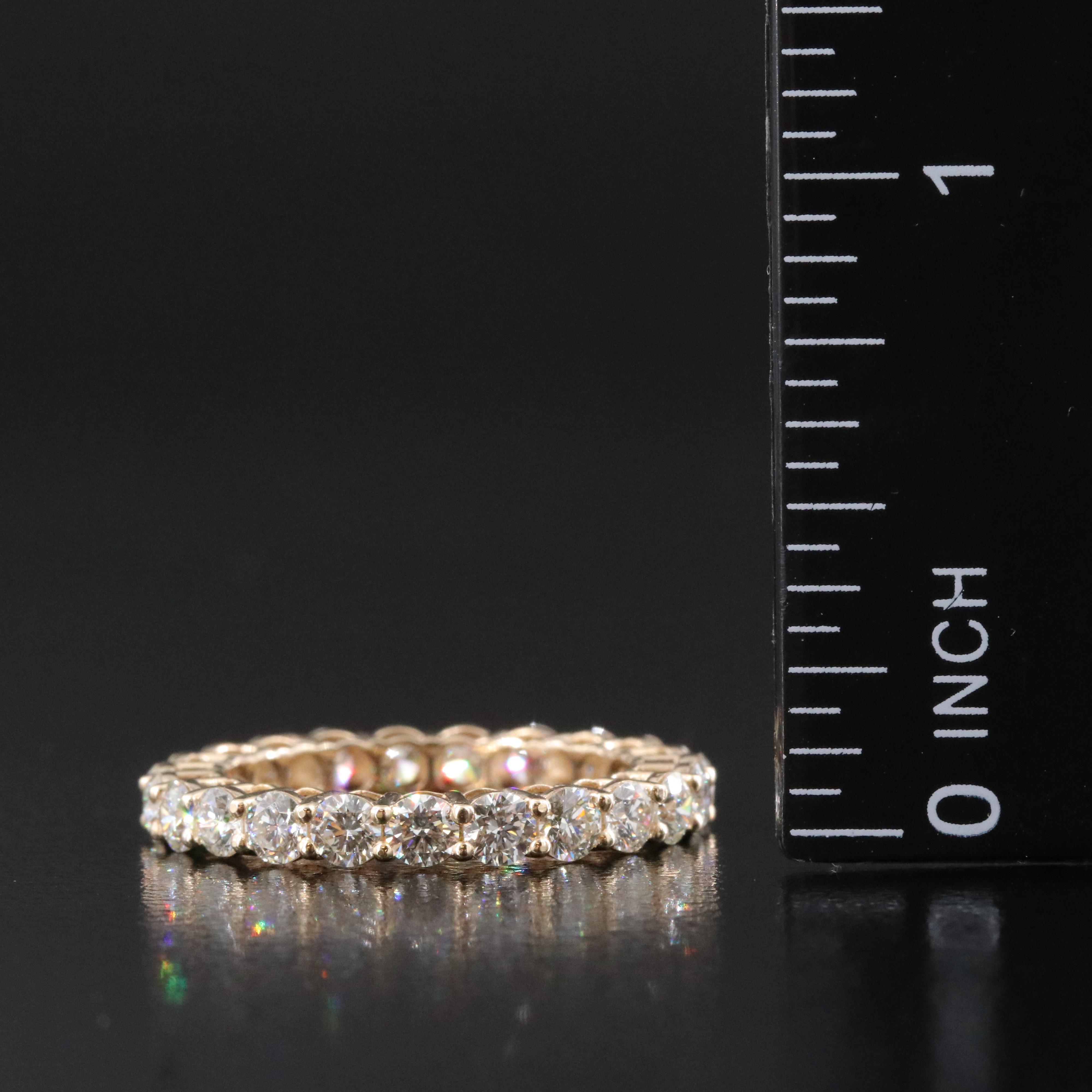 14K 2.00 CTW Diamond Eternity Band