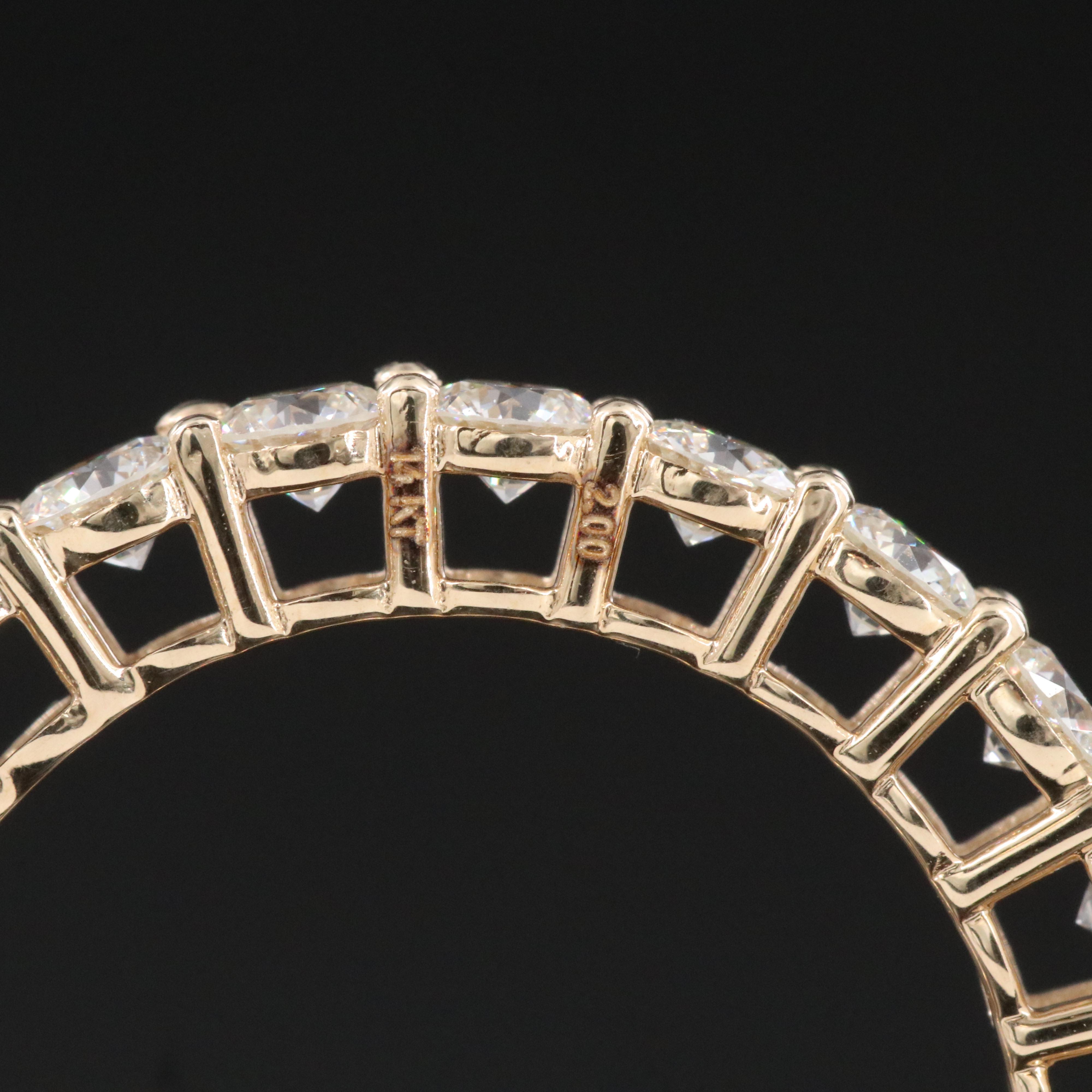 14K 2.00 CTW Diamond Eternity Band