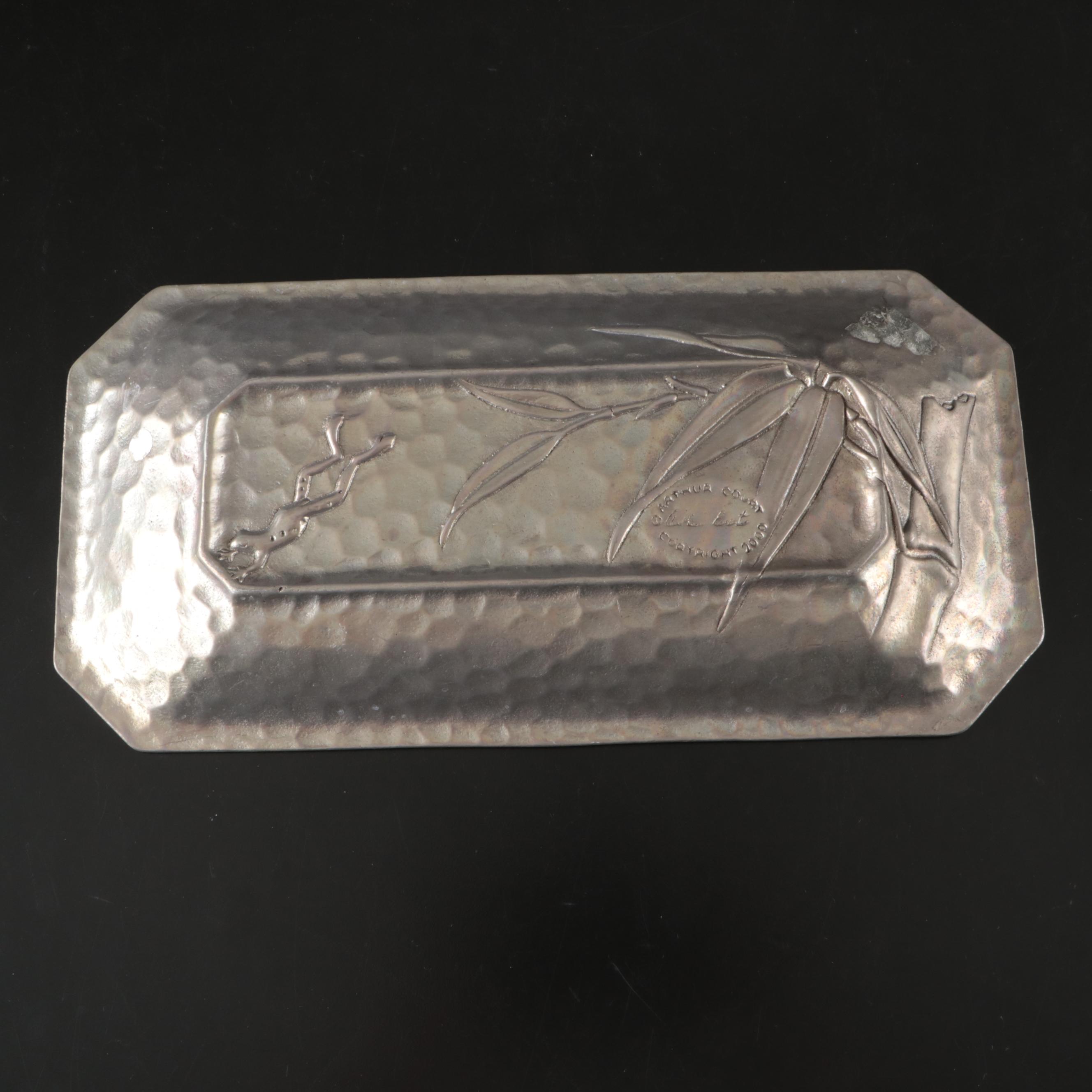 Arthur Court Ram's Head Cheese Board with Other Serving Pieces