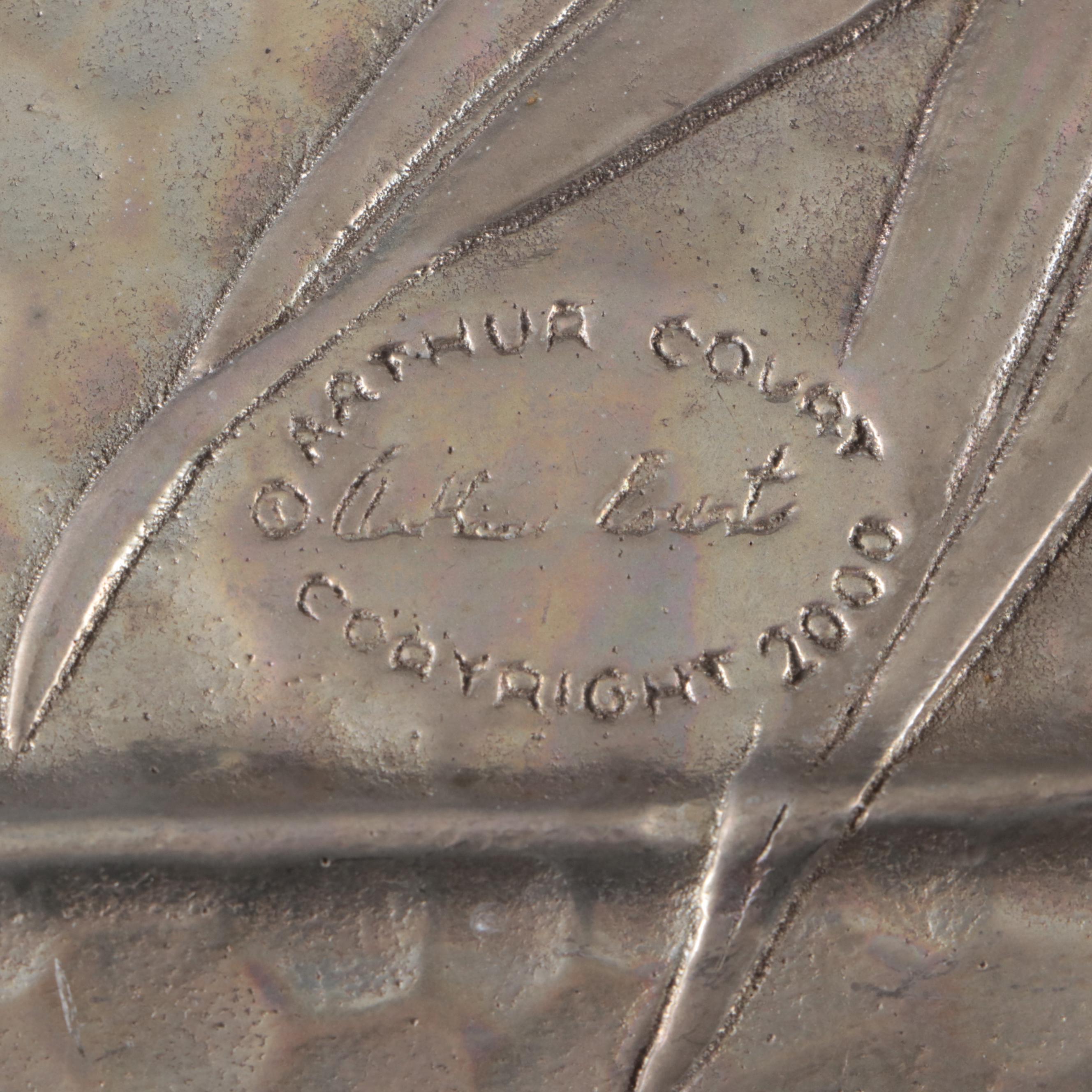 Arthur Court Ram's Head Cheese Board with Other Serving Pieces