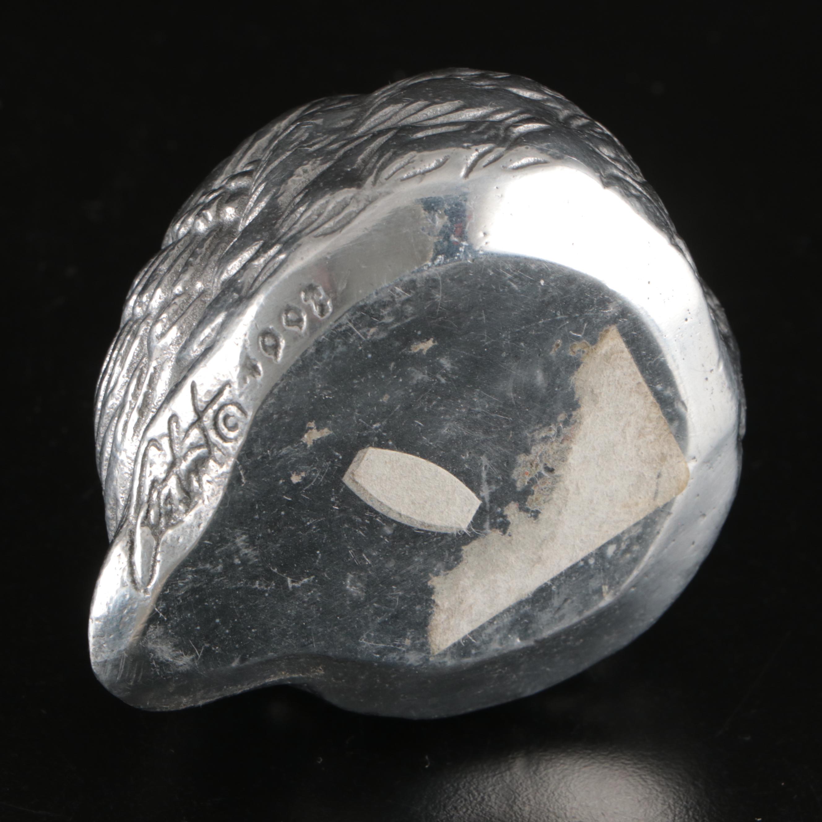 Arthur Court Ram's Head Cheese Board with Other Serving Pieces