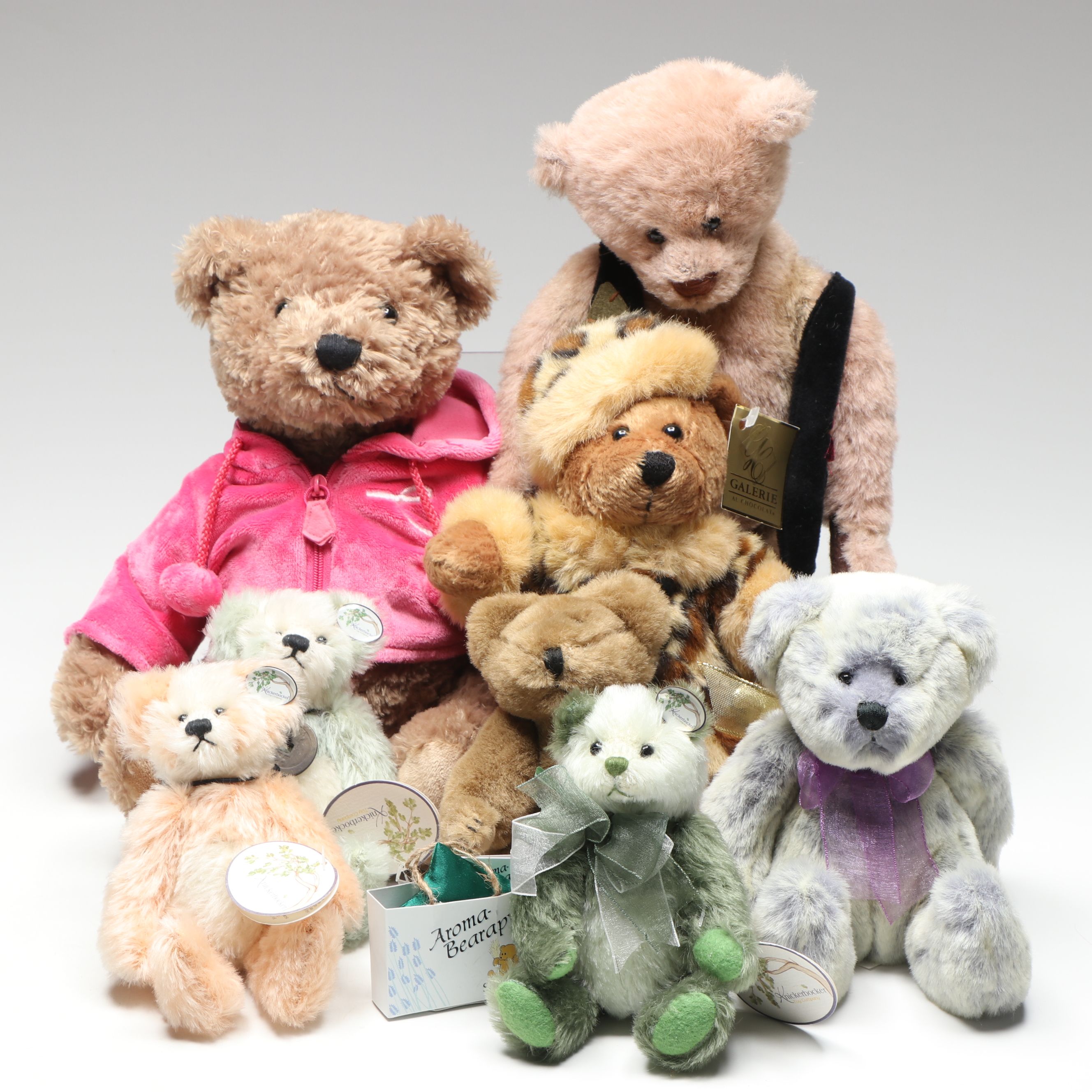 Knickerbocker, GUND, and More Mohair and Synthetic Teddy Bears