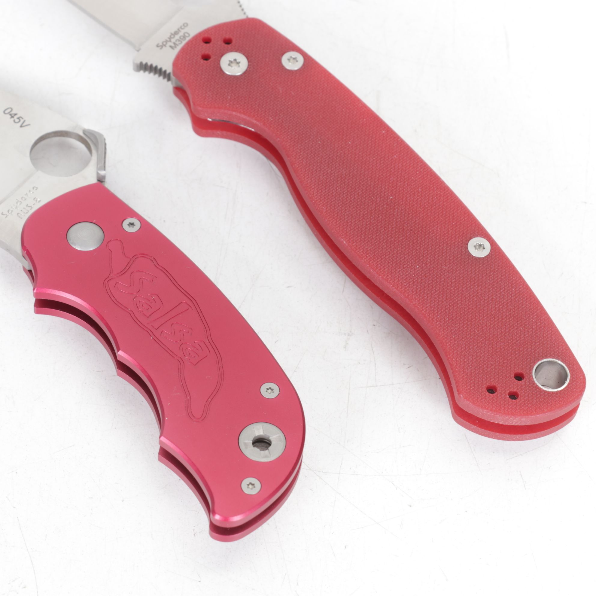 Spyderco Frame & Liner Lock Folding Knife Collection