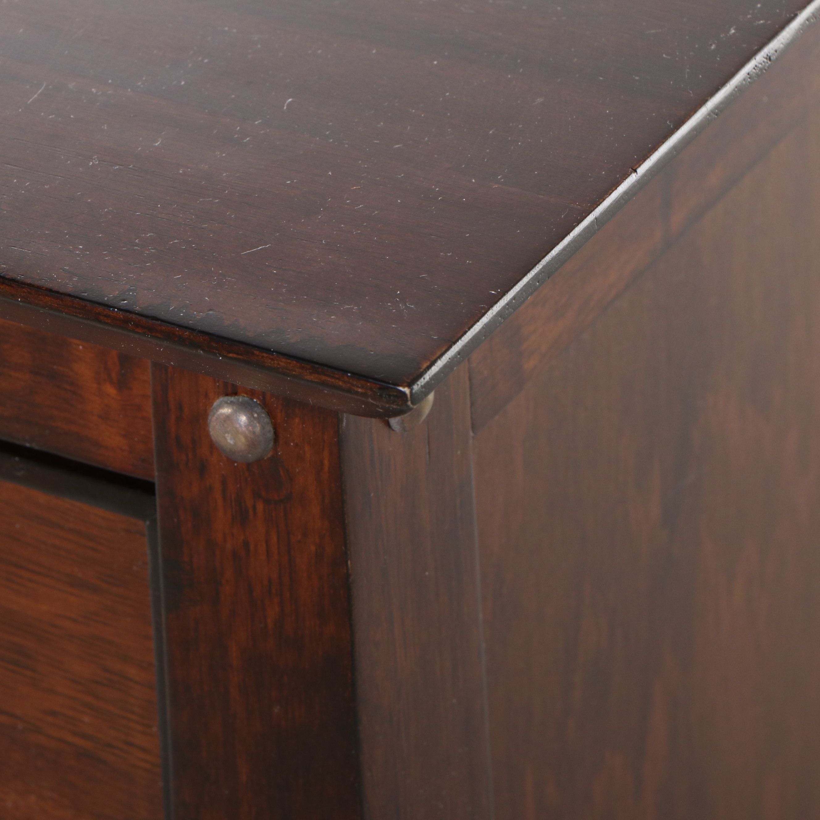 Pier 1 Asian Style Five-Drawer Wood Chest