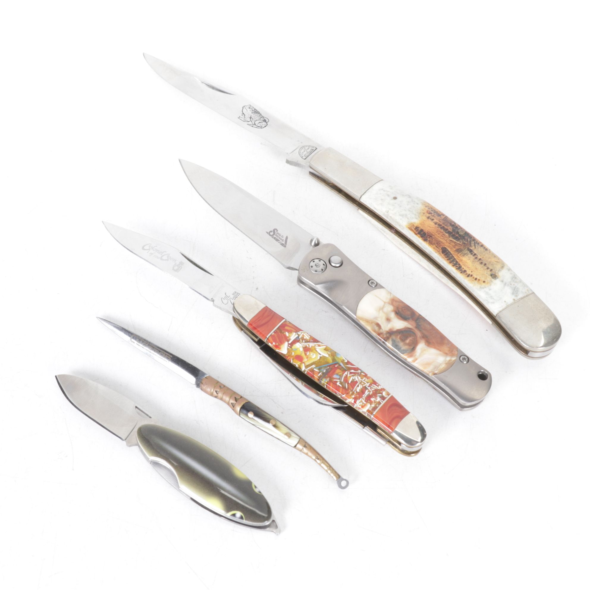 Smoky Mountain Knife Works, Santa Fe Stoneworks and More Folding Knives