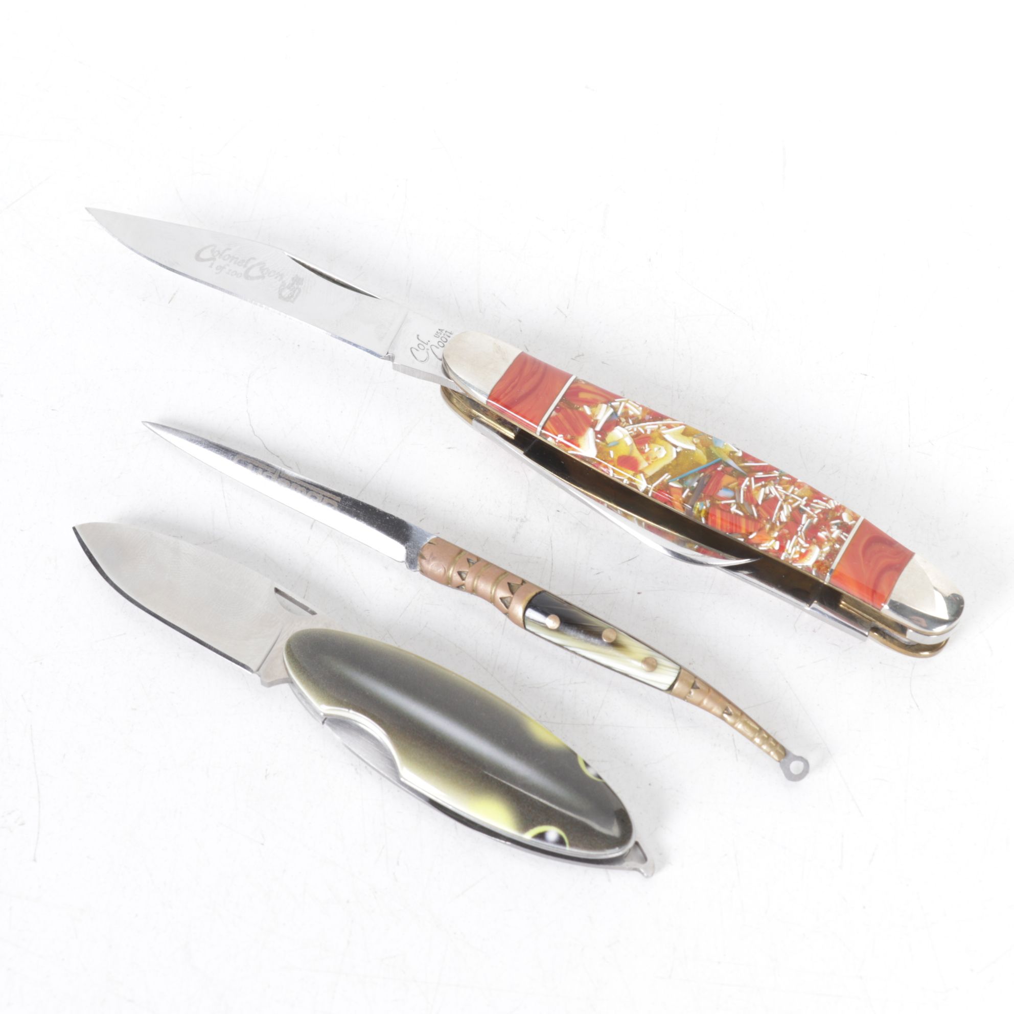 Smoky Mountain Knife Works, Santa Fe Stoneworks and More Folding Knives