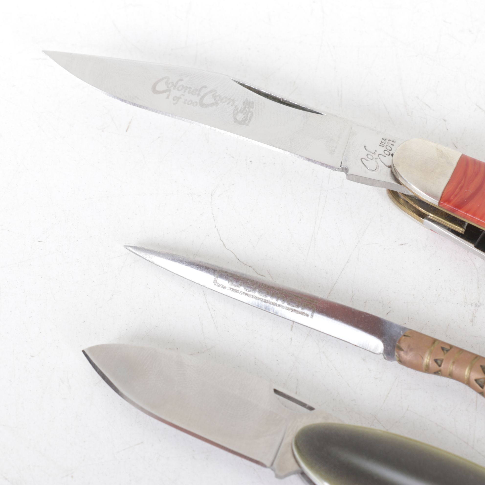 Smoky Mountain Knife Works, Santa Fe Stoneworks and More Folding Knives