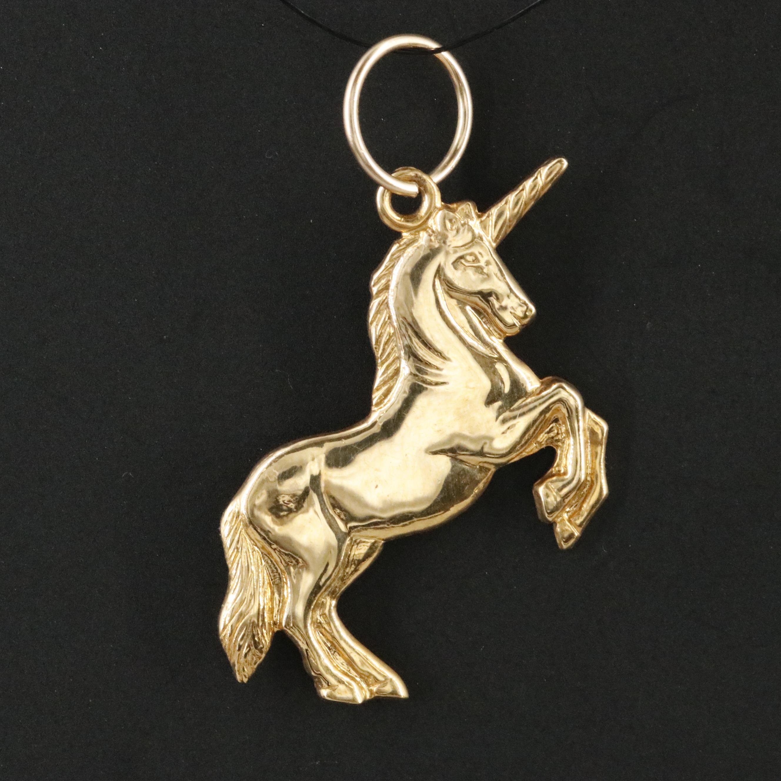 Gold-Filled Unicorn Pendant