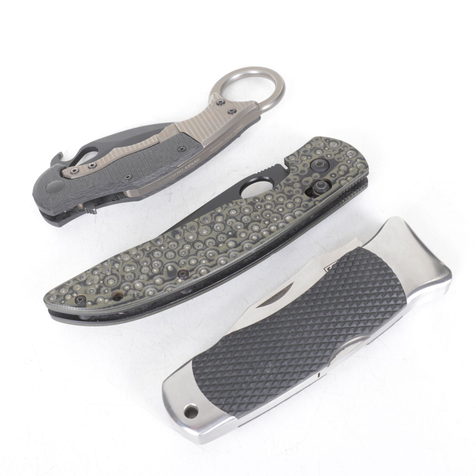 Six Folding Knives with Fox, Benchmade, SOG, and More