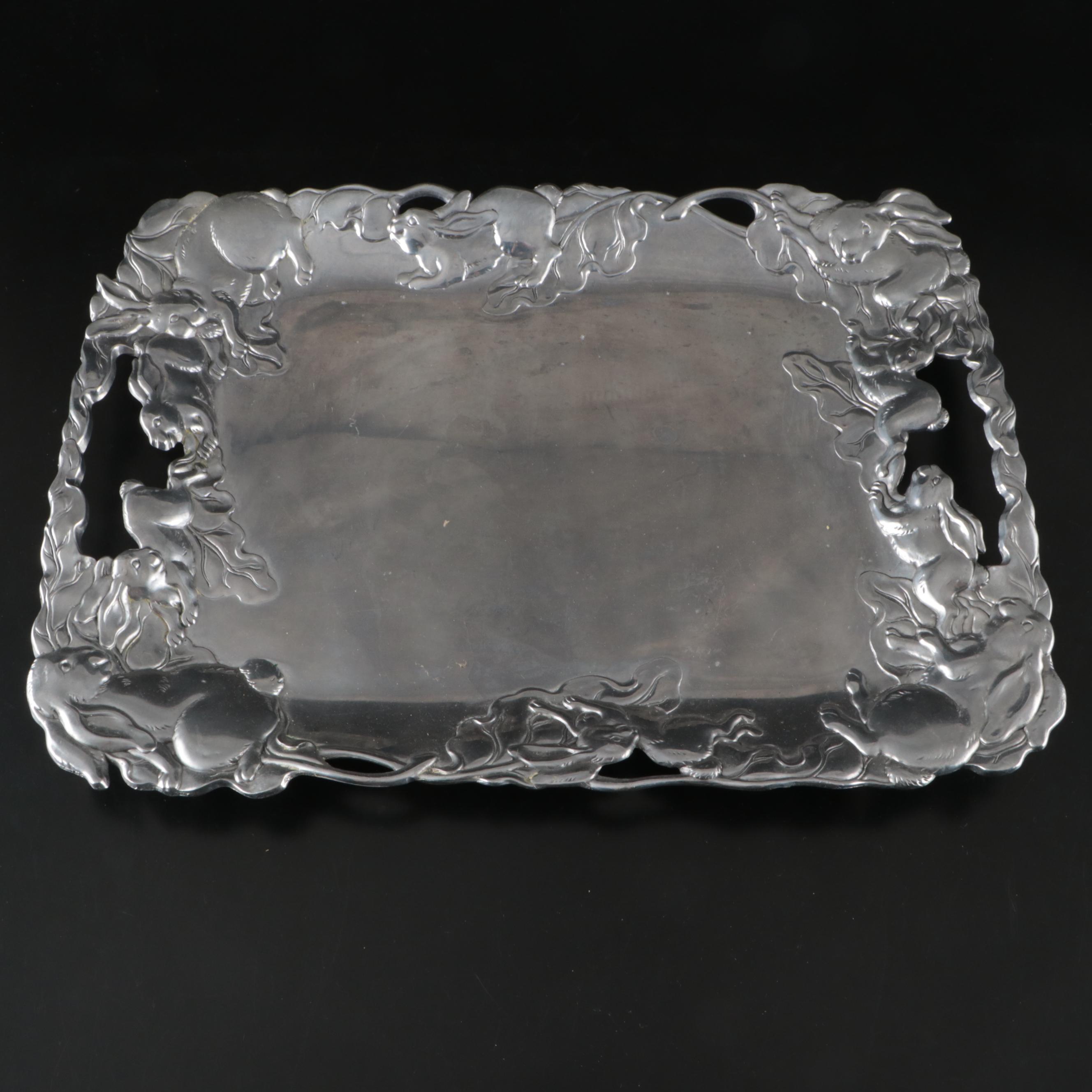 Arthur Court Trays with Other Tableware and Serving Pieces