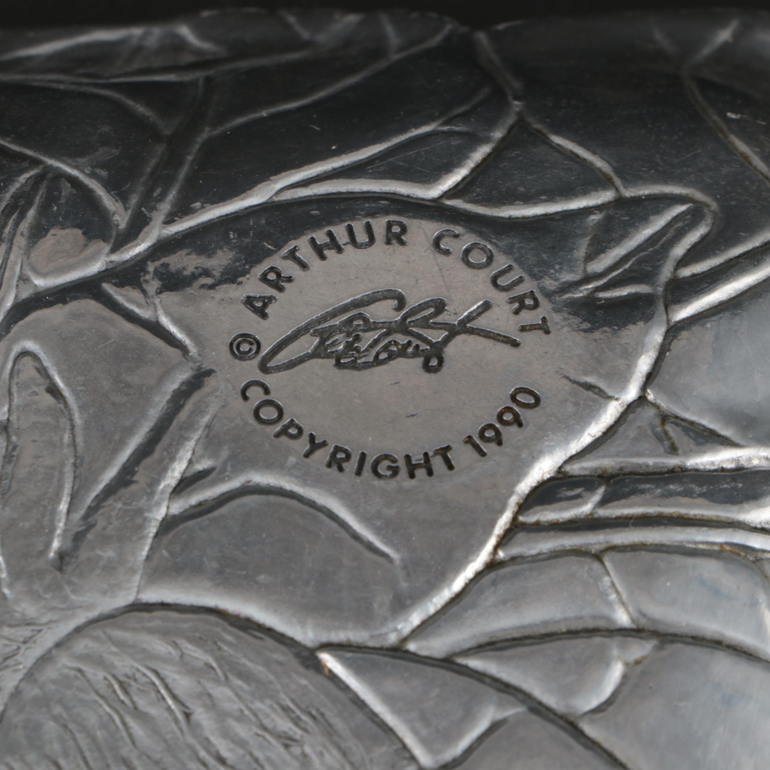 Arthur Court Trays with Other Tableware and Serving Pieces