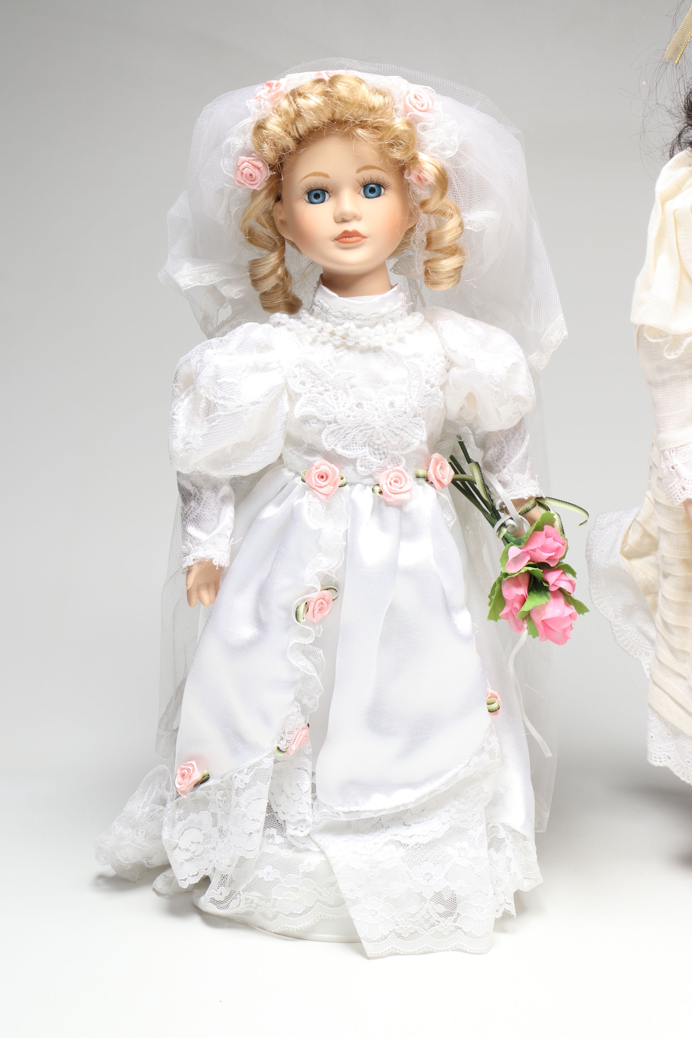 Seymour Mann Musical Porcelain Doll, Ashton-Drake Baby Doll, and More Dolls