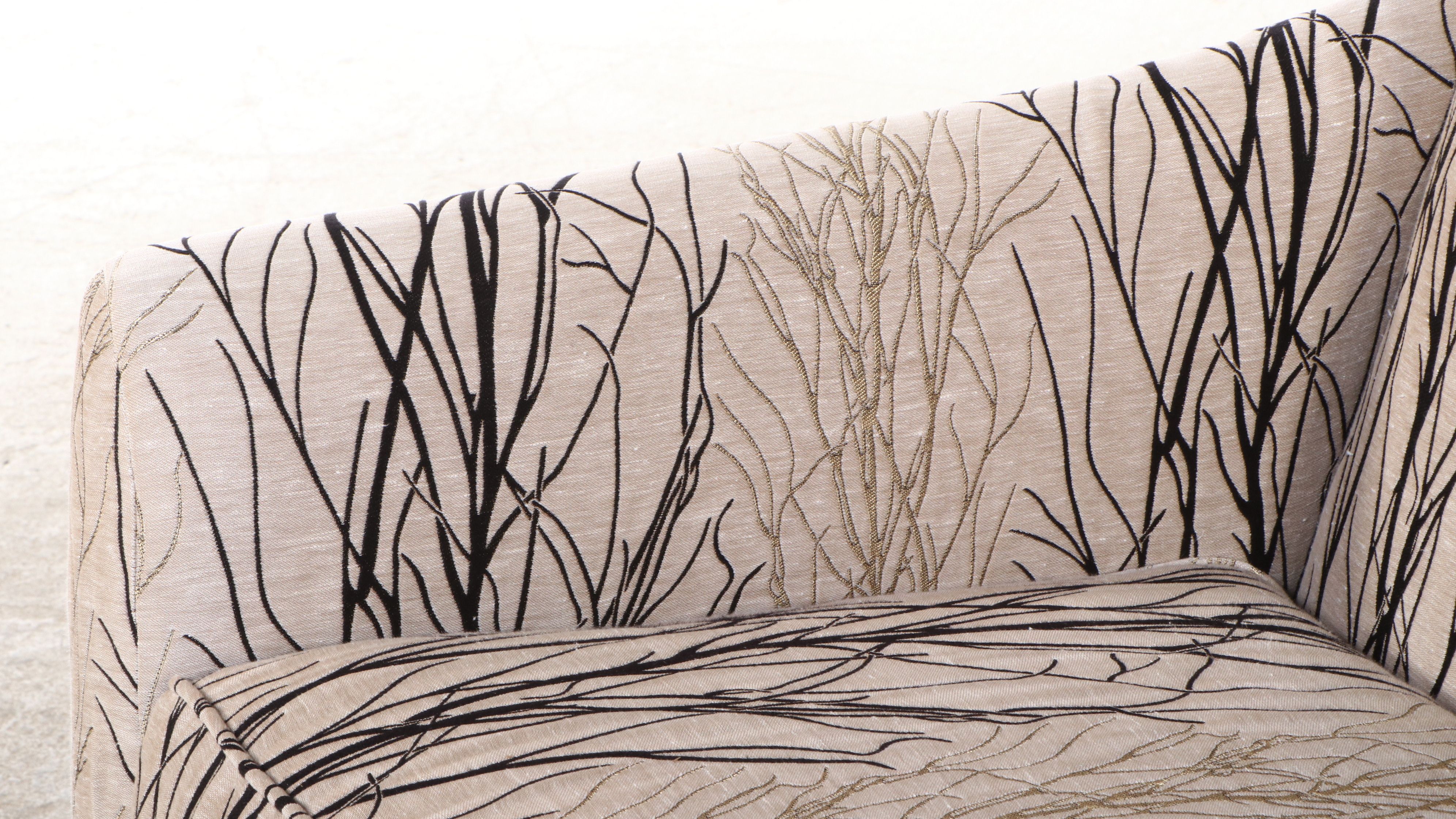 Pair of Contemporary Upholstered Armchairs