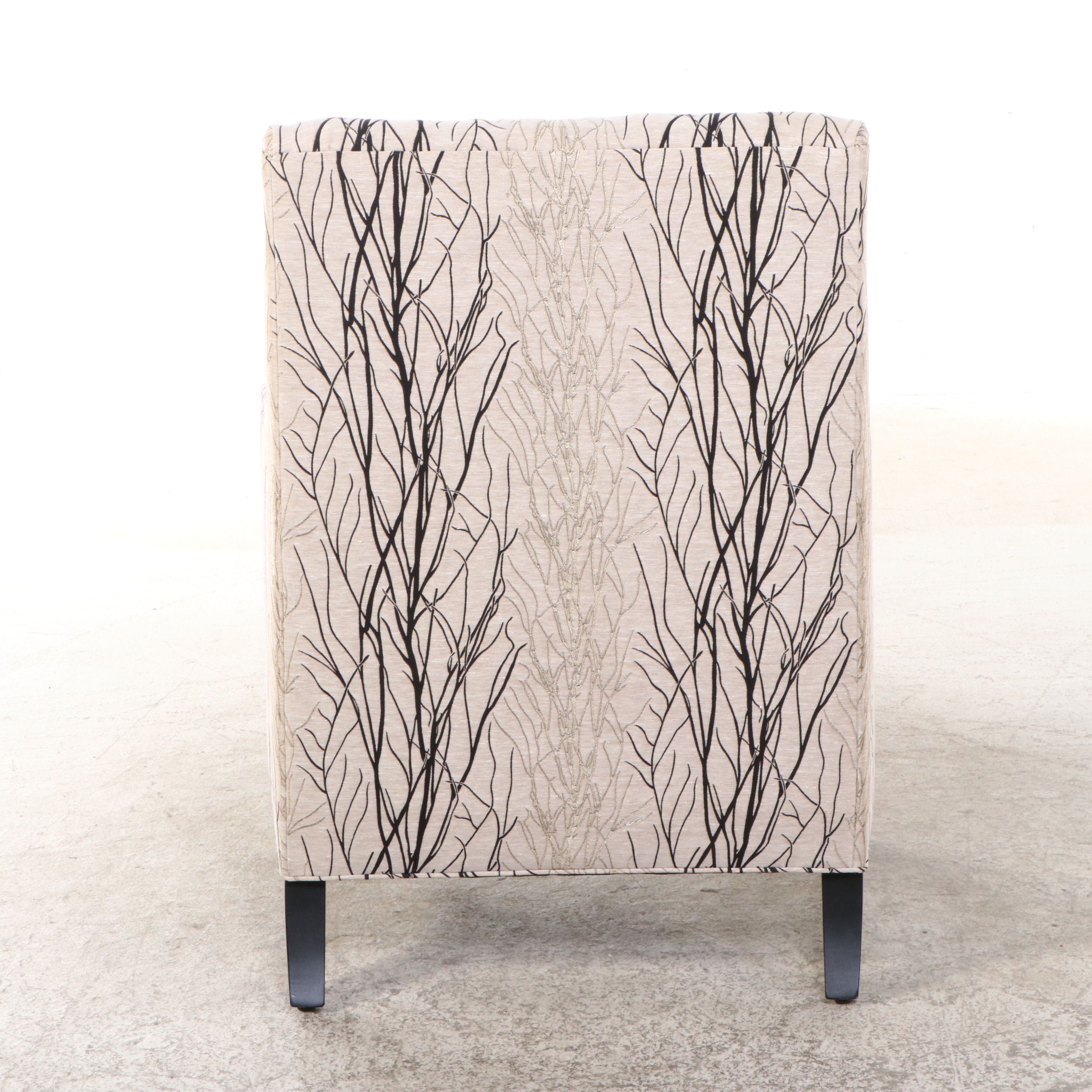 Pair of Contemporary Upholstered Armchairs